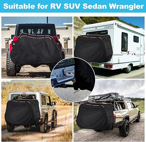 Miniatura 2 de XYZCTEM Funda para bicicleta para transporte al aire libre e interior para 1 bicicleta, impermeable, resistente a los rayos UV, cubierta completa