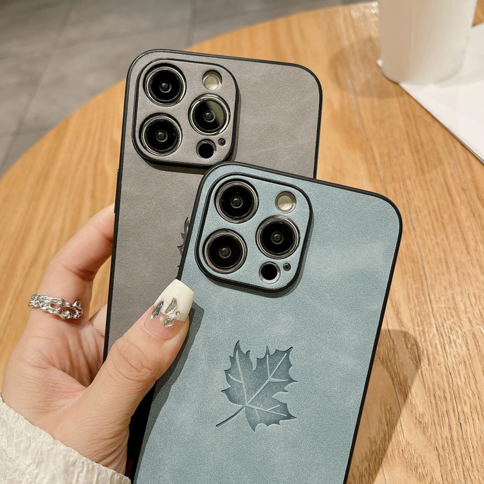 Amazon.co.jp: RNOZX iPhone 12 Pro用レザーケース 快適なフルカバー