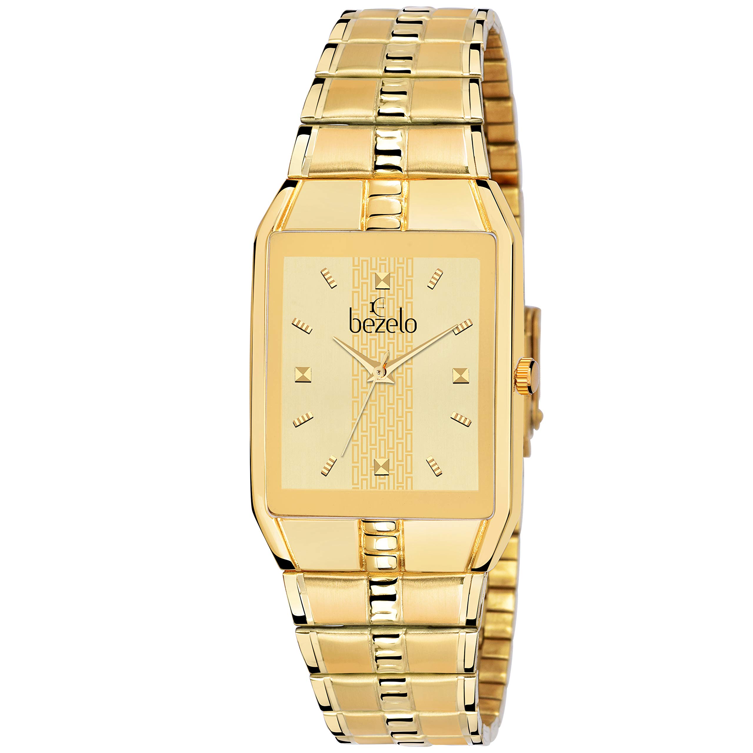 BEZELO Analog Golden DIAL Mens Watch -GSQ-201551-A (B07YDSSH4Q) Amazon Price History, Amazon Price Tracker