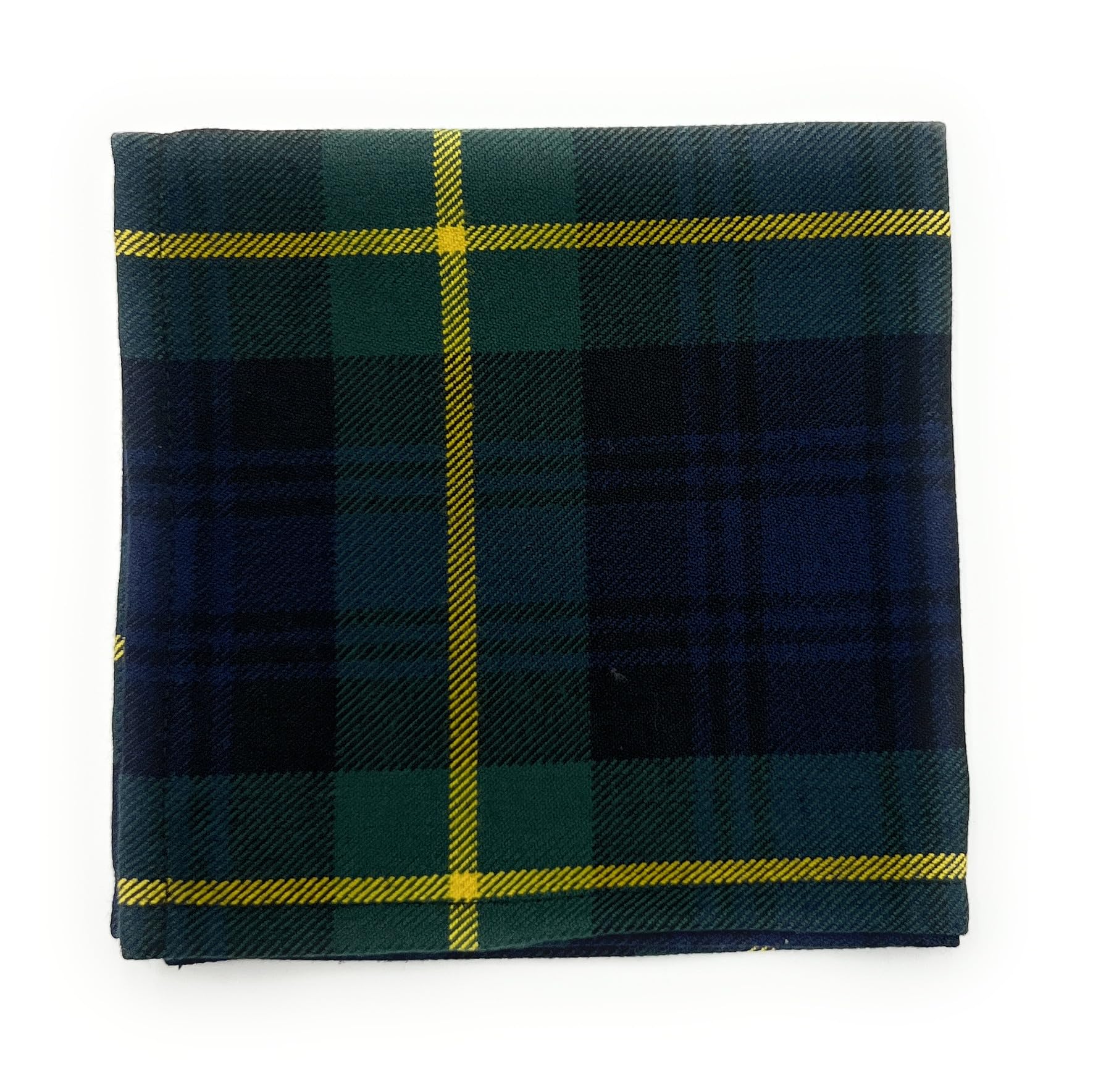 Tartan Tweeds Men's Gordon Tartan Pocket Square Handkerchief 26Cm X 26Cm (Gordon)