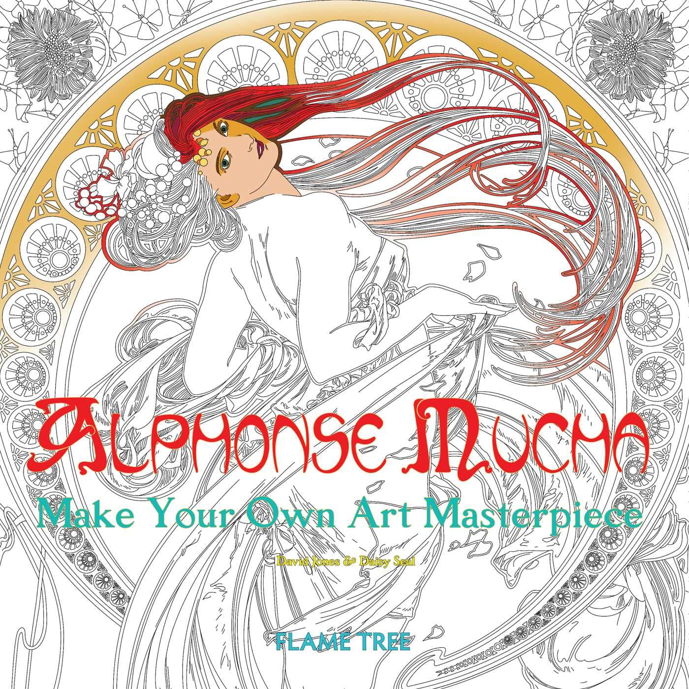 Alphonse Mucha (Art Colouring Book): Make Your Own Art Masterpiece (Colouring B