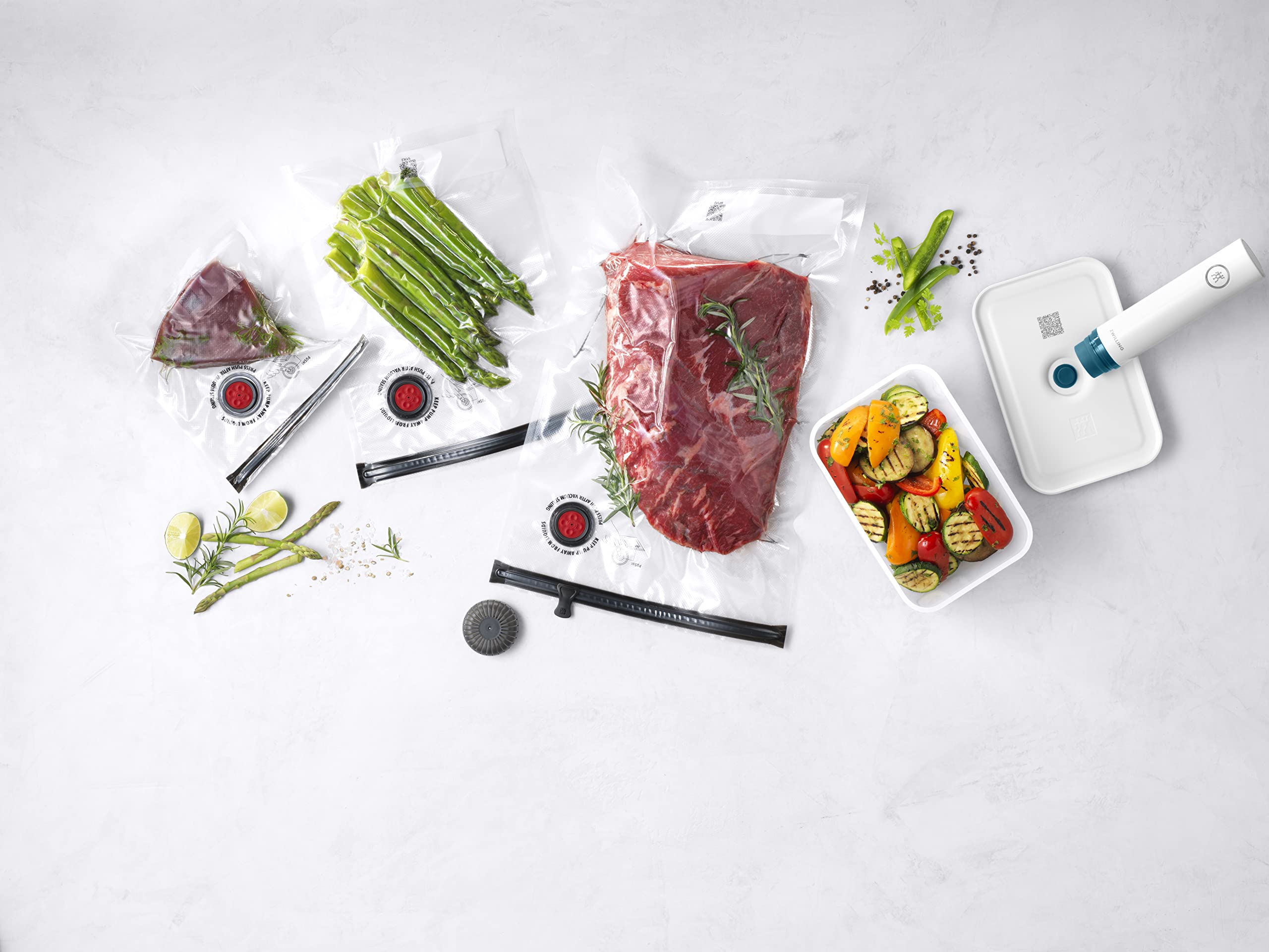 ZWILLING Fresh & Save Set Sottovuoto, Plastica, L, 7-pz., La Mer
