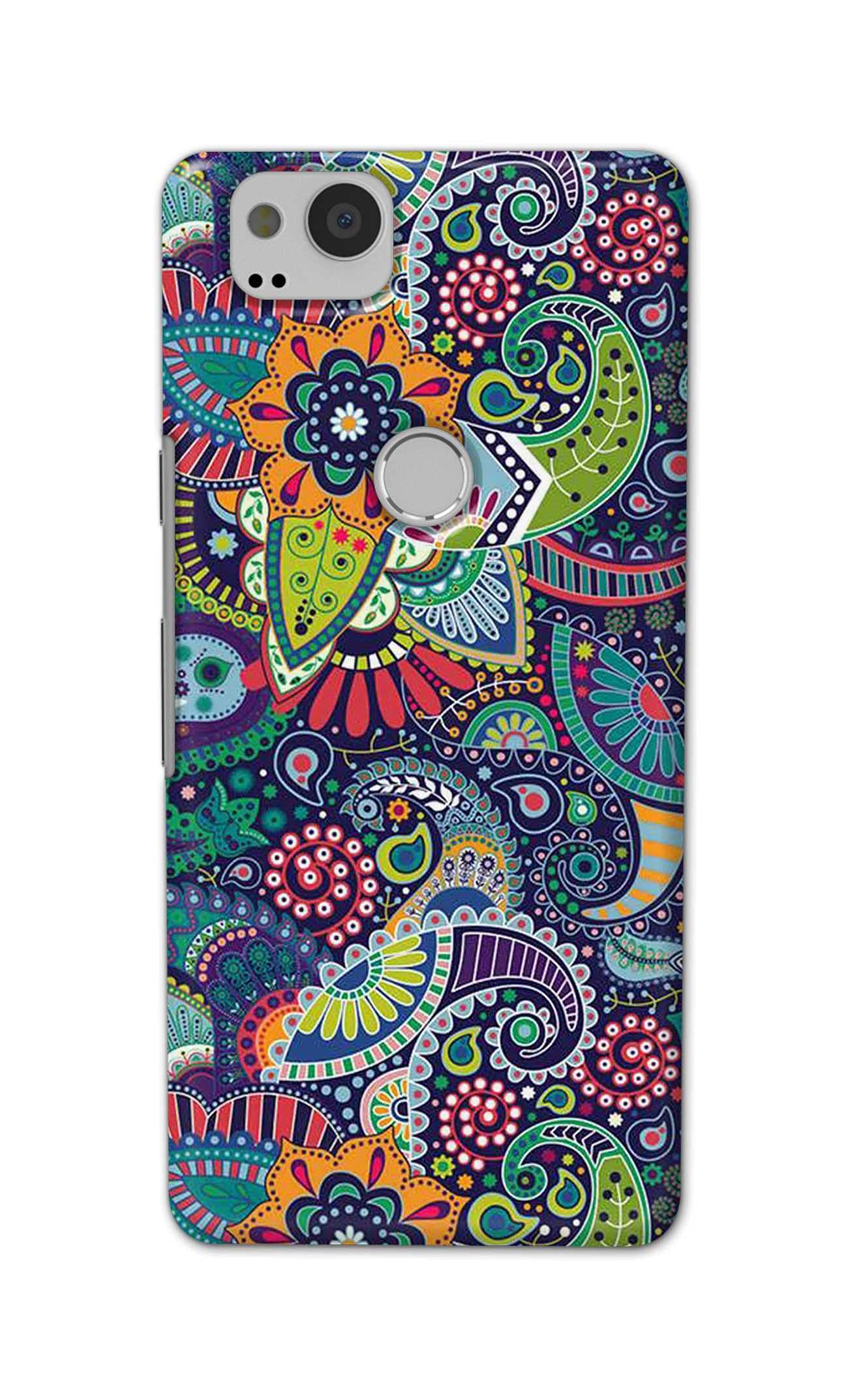 PRINTFIDAA Multiple Miraculous Symmetric Patterns Printed Designer Hard Case for Google Pixel 2 Back Cover -(5B) VKM2028