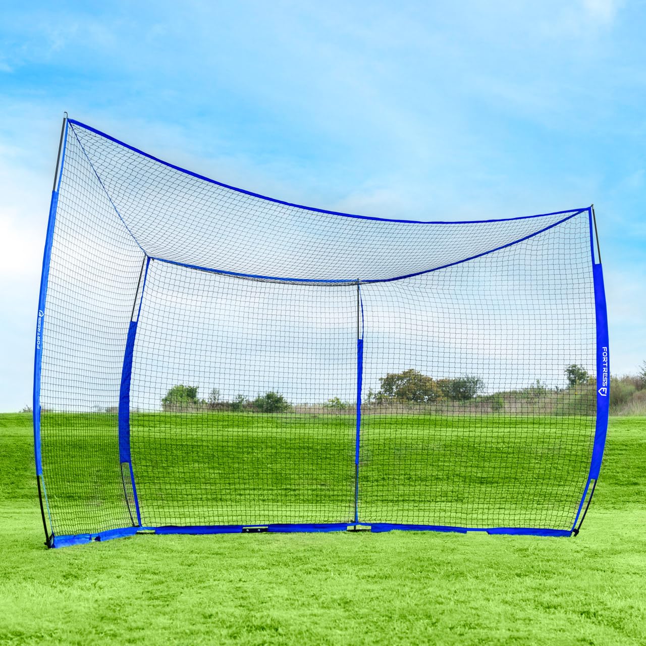 FORTRESS Proflex Baseball Backstop-Netz [5m x 2,7m] - Trainingsausrüstung
