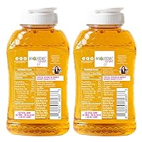 Vista 3 de Wholesome Yum Sustituto de miel cero azúcar (paquete de 2) – Alternativa natural de miel sin azúcar con fruta de monje y alulosa – Cero