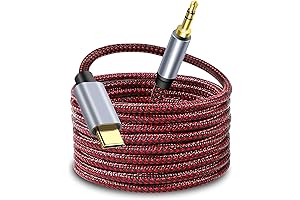 USB C to 3.5mm Audio Aux Cable 10Ft