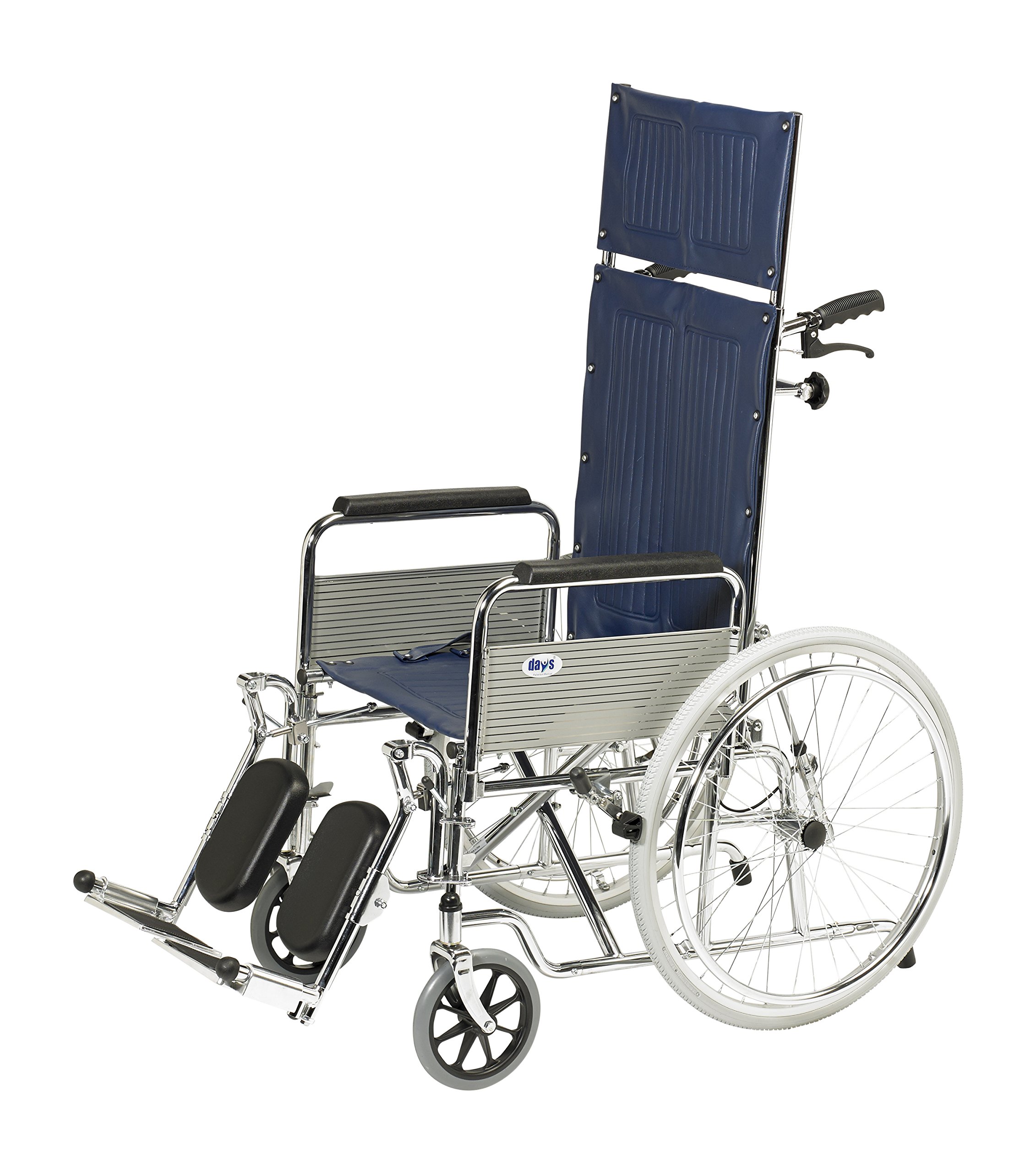 Días Totalmente reclinable silla de ruedas