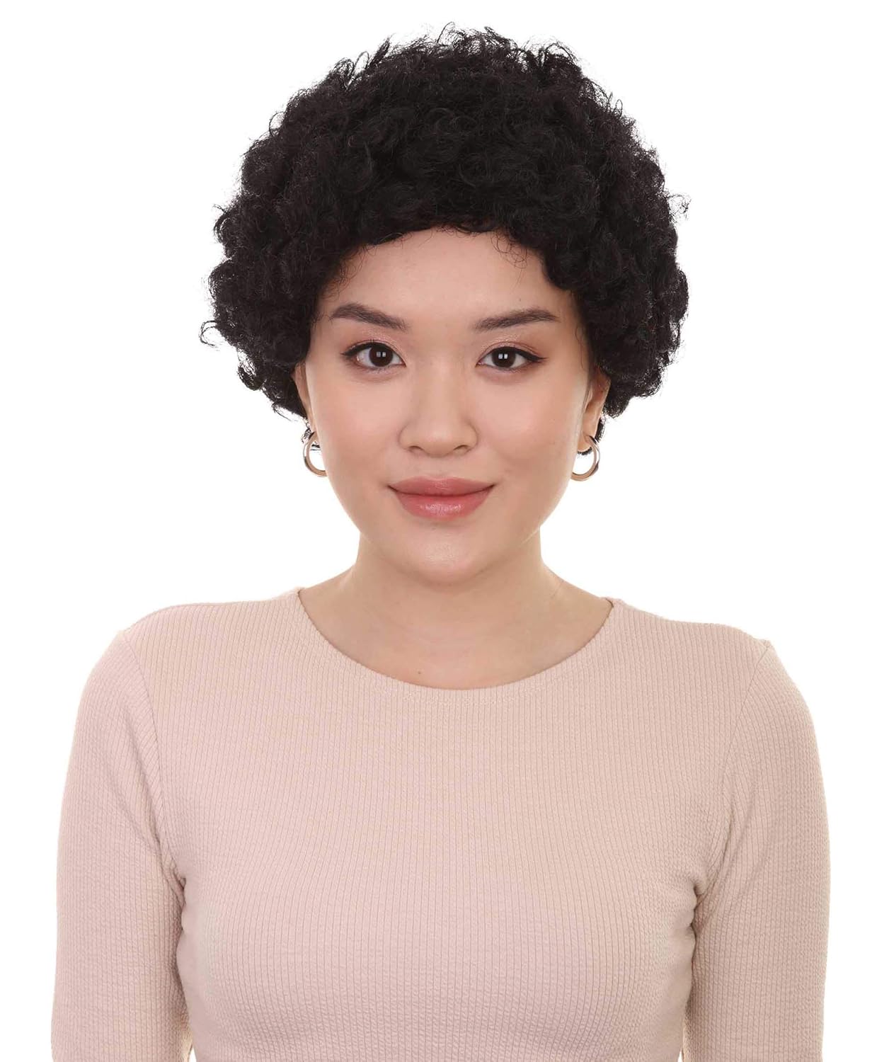 Halloween Party Online Afro Wig, Black Adult HW-245A