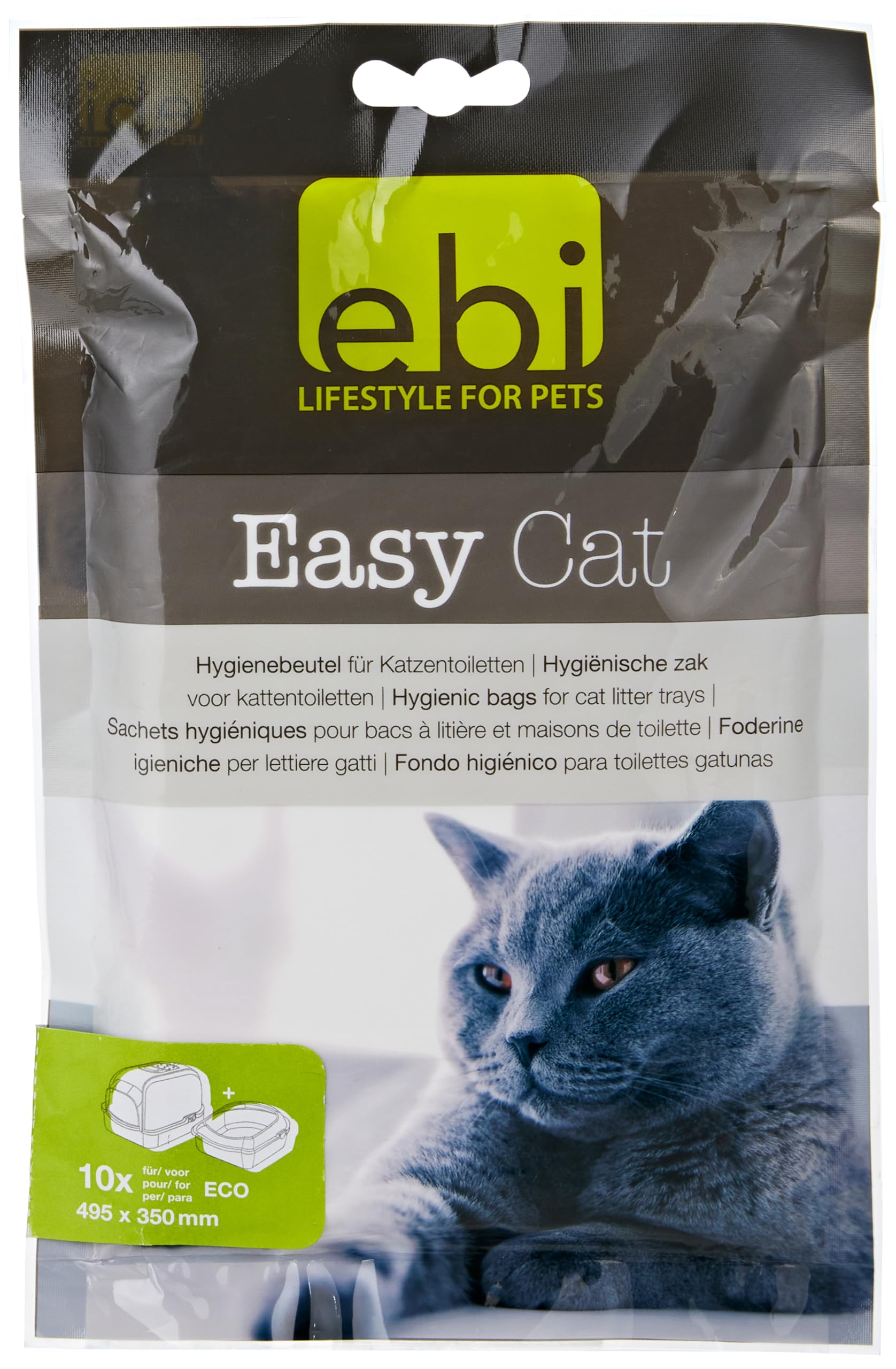ebi Easy Cat Litter Bags - 10PCS