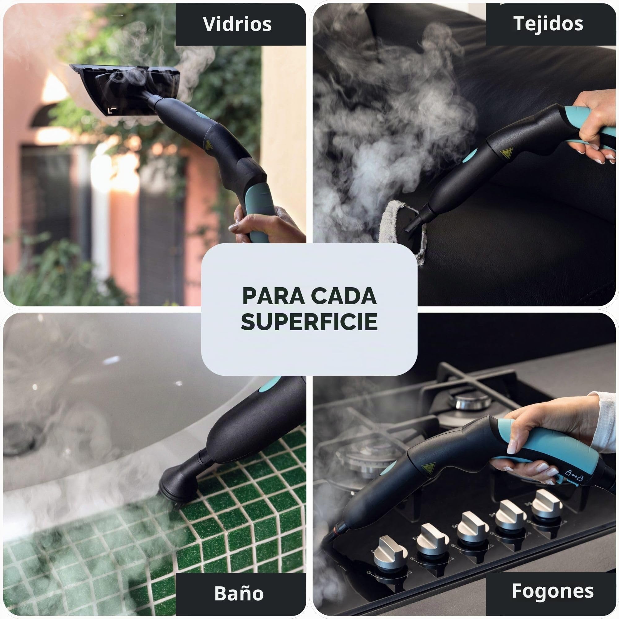 PULITORE A VAPORE 1500W 1.6LT XVAPOR DELUXE BLUE