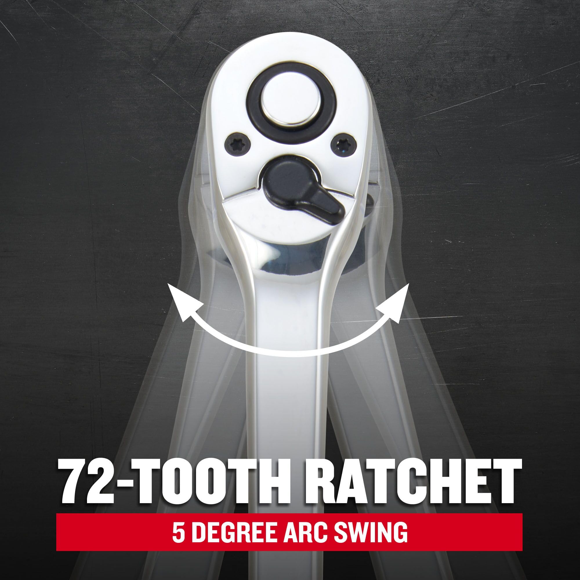 CRAFTSMAN 1/2 Inch Ratchet - Long Handle -6 CRAFTSMAN 1/2 Inch Ratchet - Long Handle -6