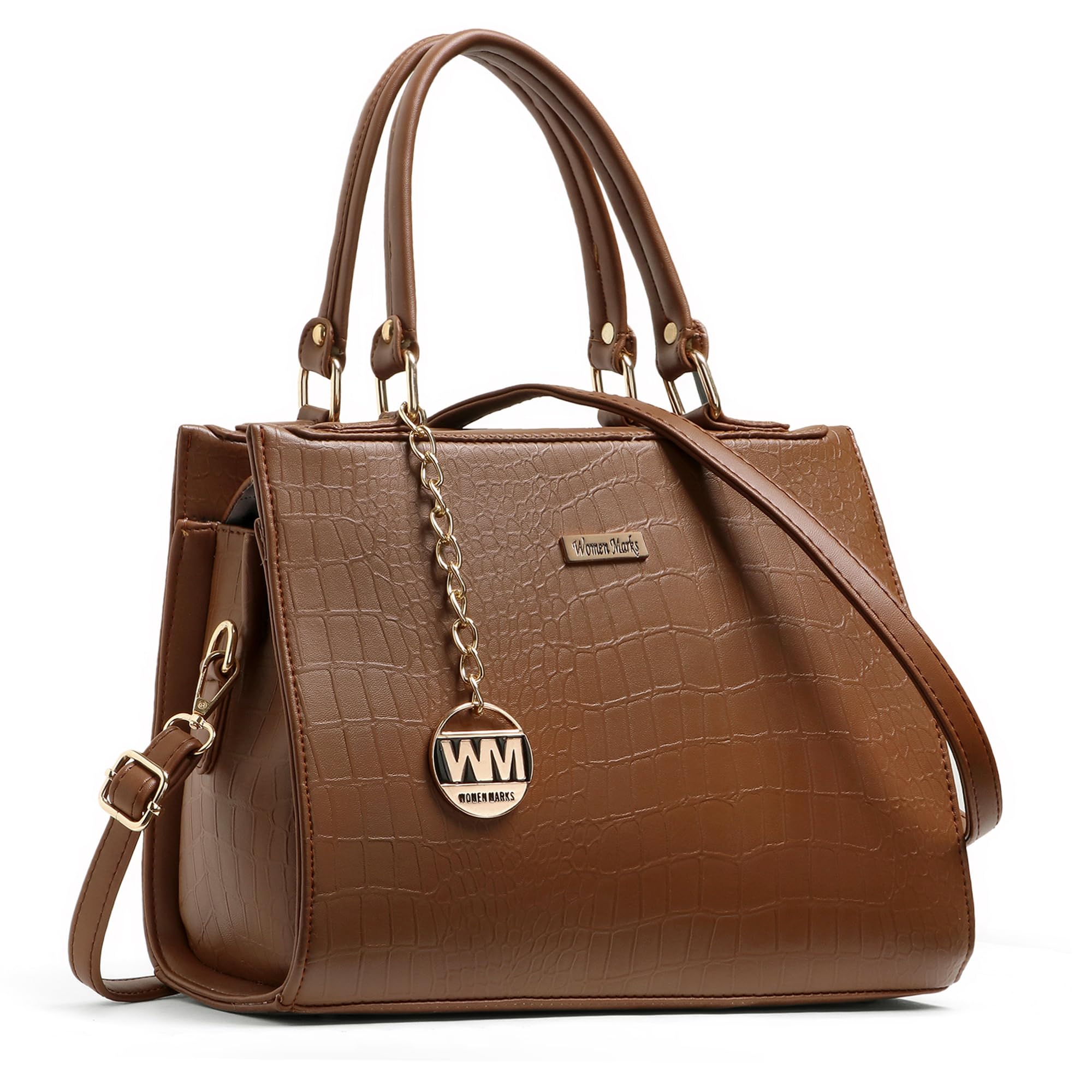 Textured Handbag and shoulder bag for women/girls-image-0