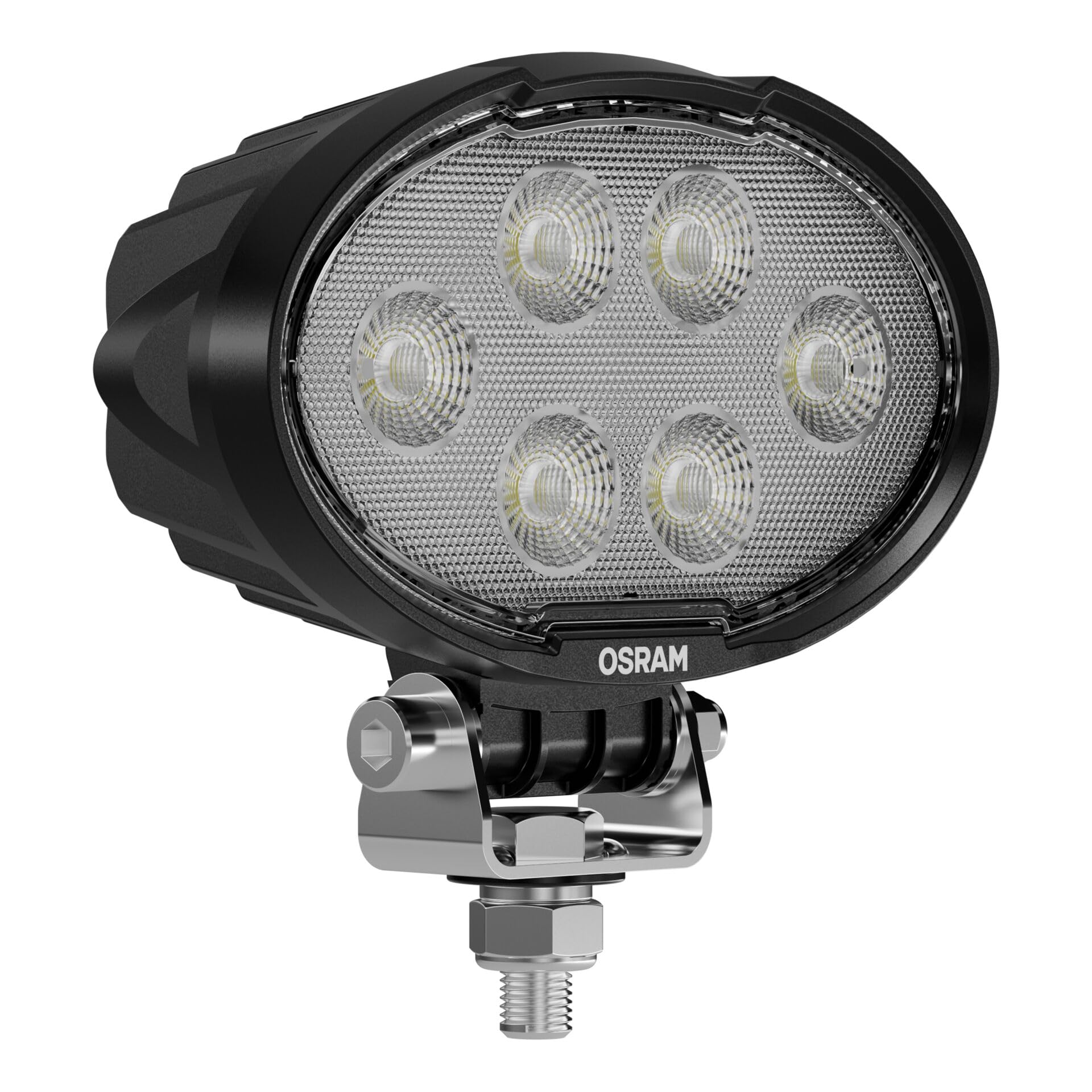 OSRAM LEDriving Oval WL VX150-WD, faros de trabajo LED todoterreno, 2300 lúmenes, haz de luz de hasta 69 m, 12 V/24 V
