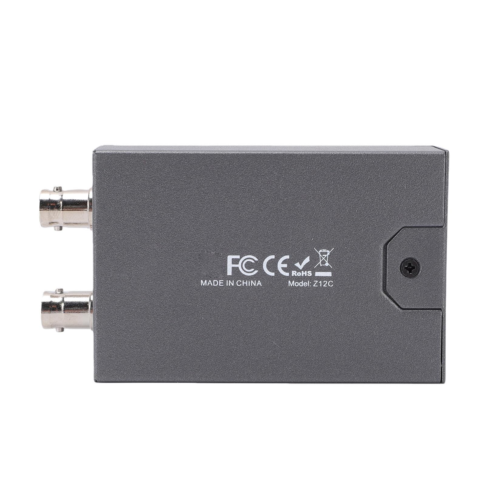 Convertitore da HDMI a SDI, Adattatore di Uscita Dual SDI 1080P 60Hz Supporta il Rilevamento Automatico del Formato 3G- HD- Custodia in Alluminio per Fotocamera Home Theater