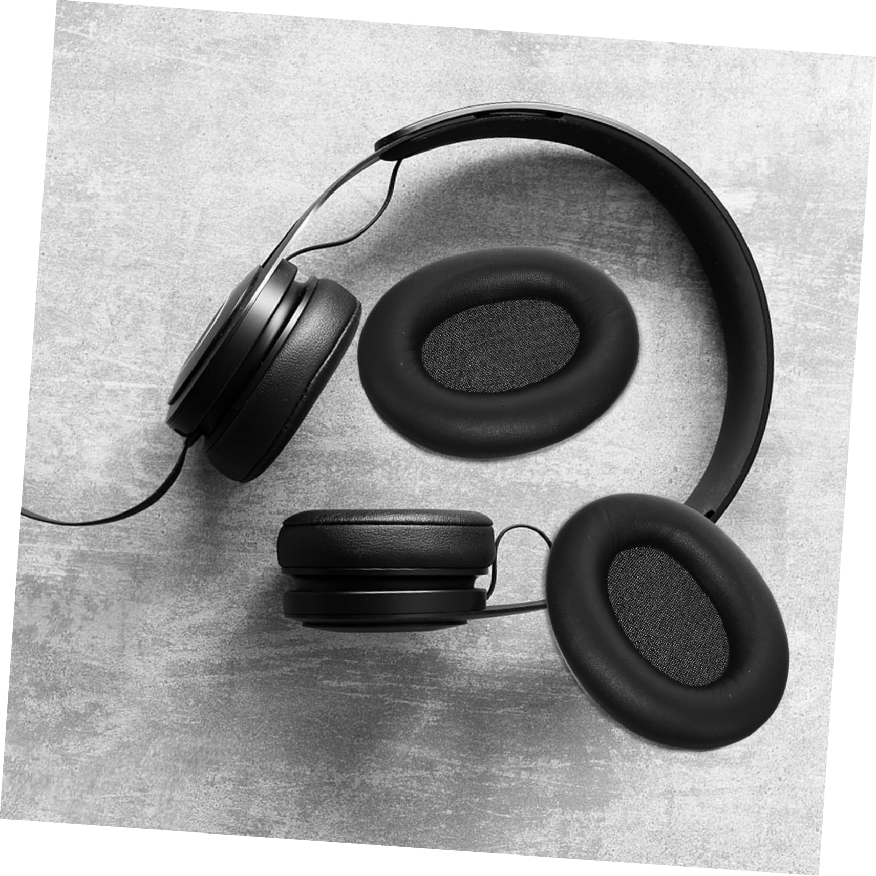 DOITOOL 5 Juegos Orejeras Auriculares Light Mat Cubierta Sanitaria del Auricular Cubiertas Antipolvo Cubierta de Almohadilla de reemplazo Almohadillas para los oídos reemplazar guardapolvo