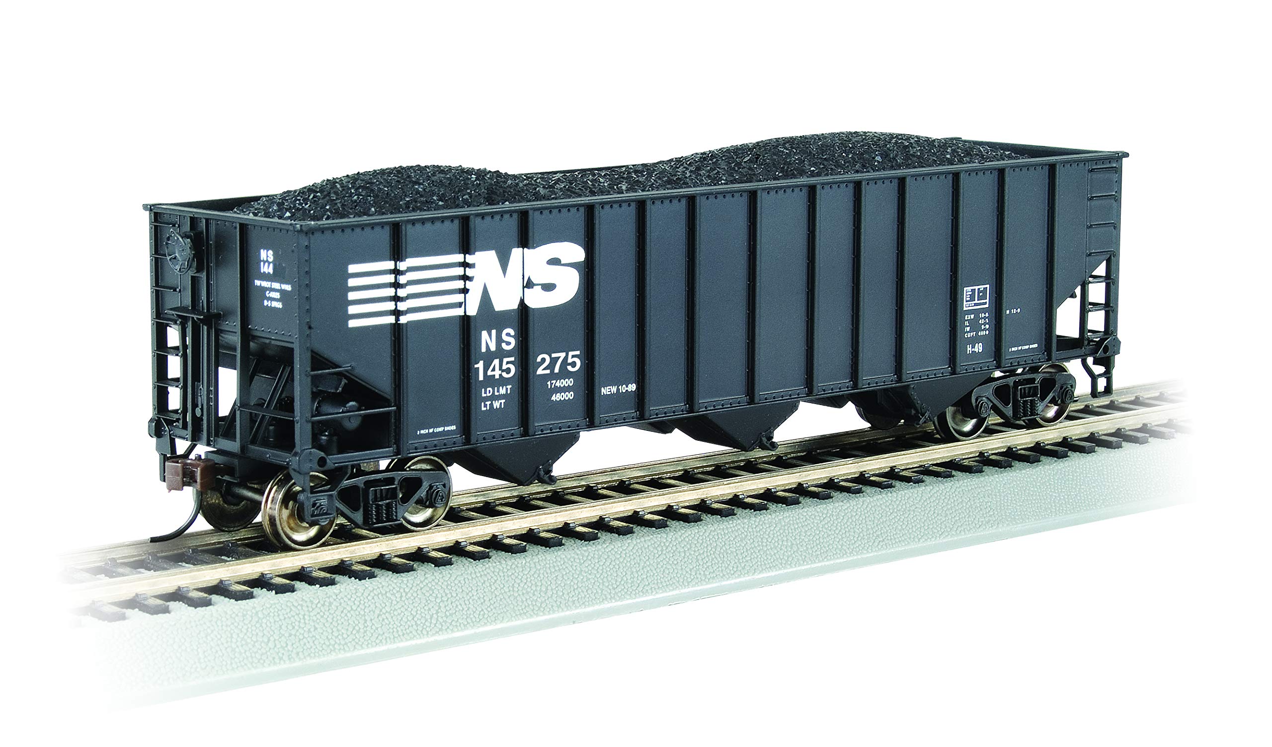 Bethleham Steel 100-Ton Three-Bay Hopper Norfolk Southern #145275 - HO Scale