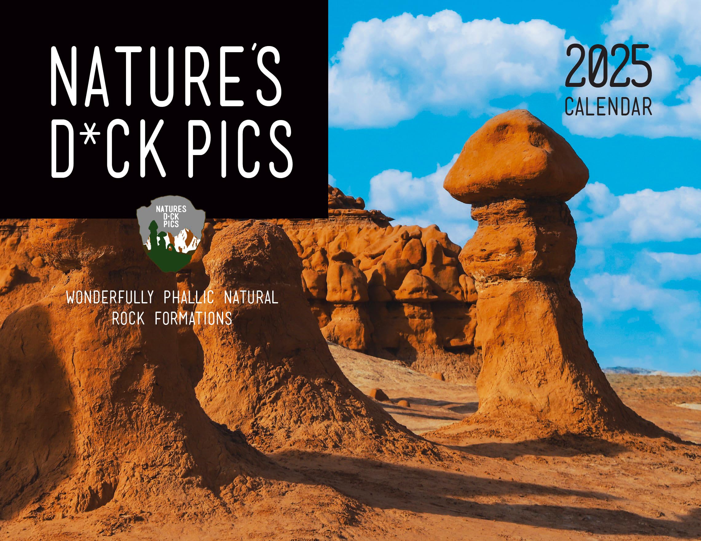 Nature's D*ck Pics Calendar - Funny White Elephant and Secret Santa Gag Gift