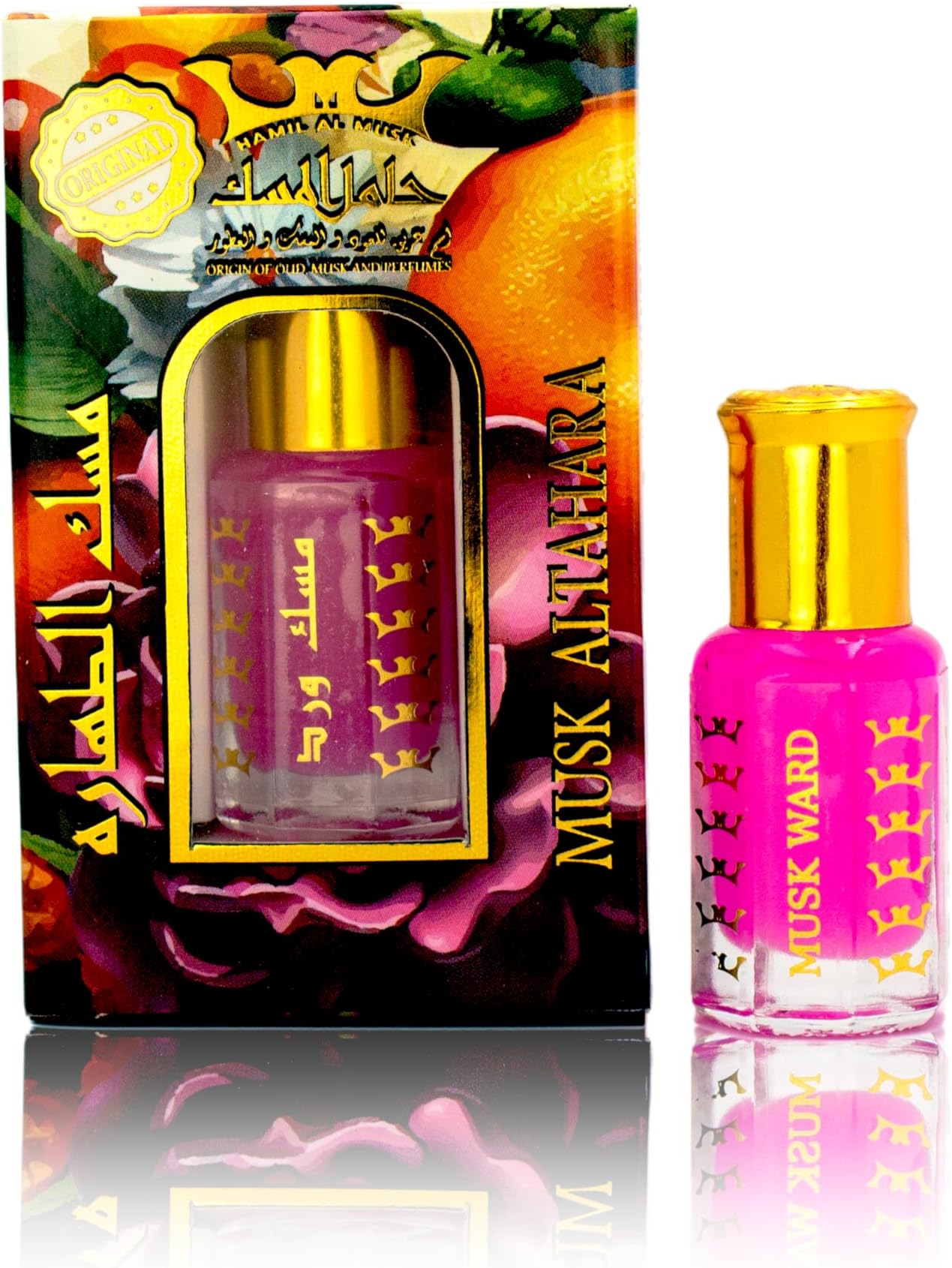 Hamil Al Musk Pure Tahara Ward Rose - 6 ML ู
ุณู ุงูุทูุงุฑุฉ ูุฑุฏ ู
ู ุญุงู
ู ุงูู
ุณู