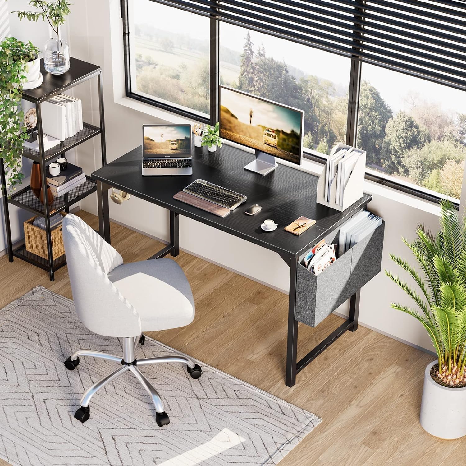 Office Computer Table for Home/Writing Desk for Office/Folding Table for School/Folding Study Table/Work from Home Multipurpose Table (Black) 11 81AQzdLsVKL. SL1500