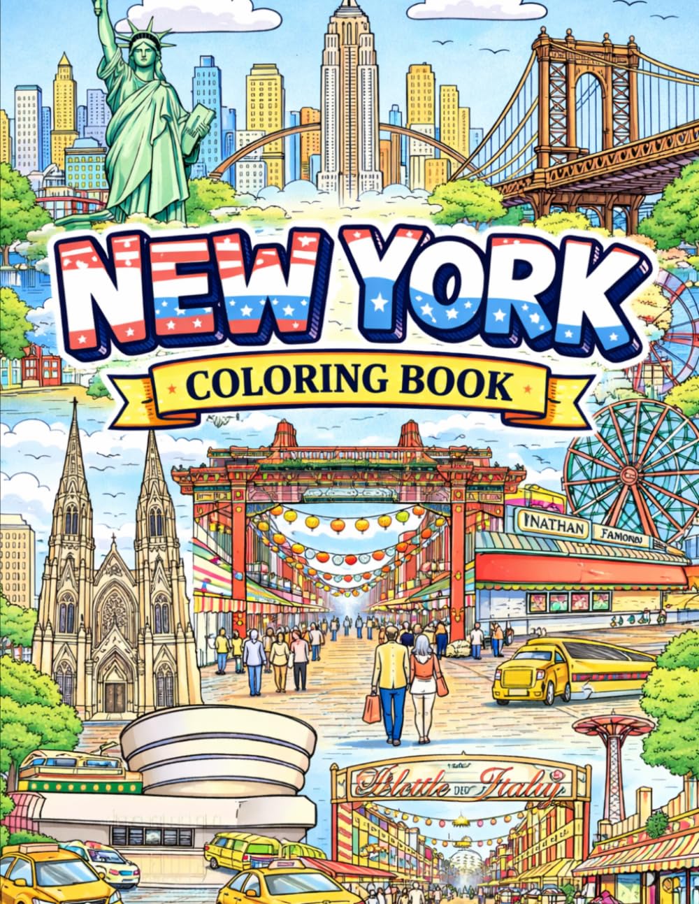 New York Coloring book