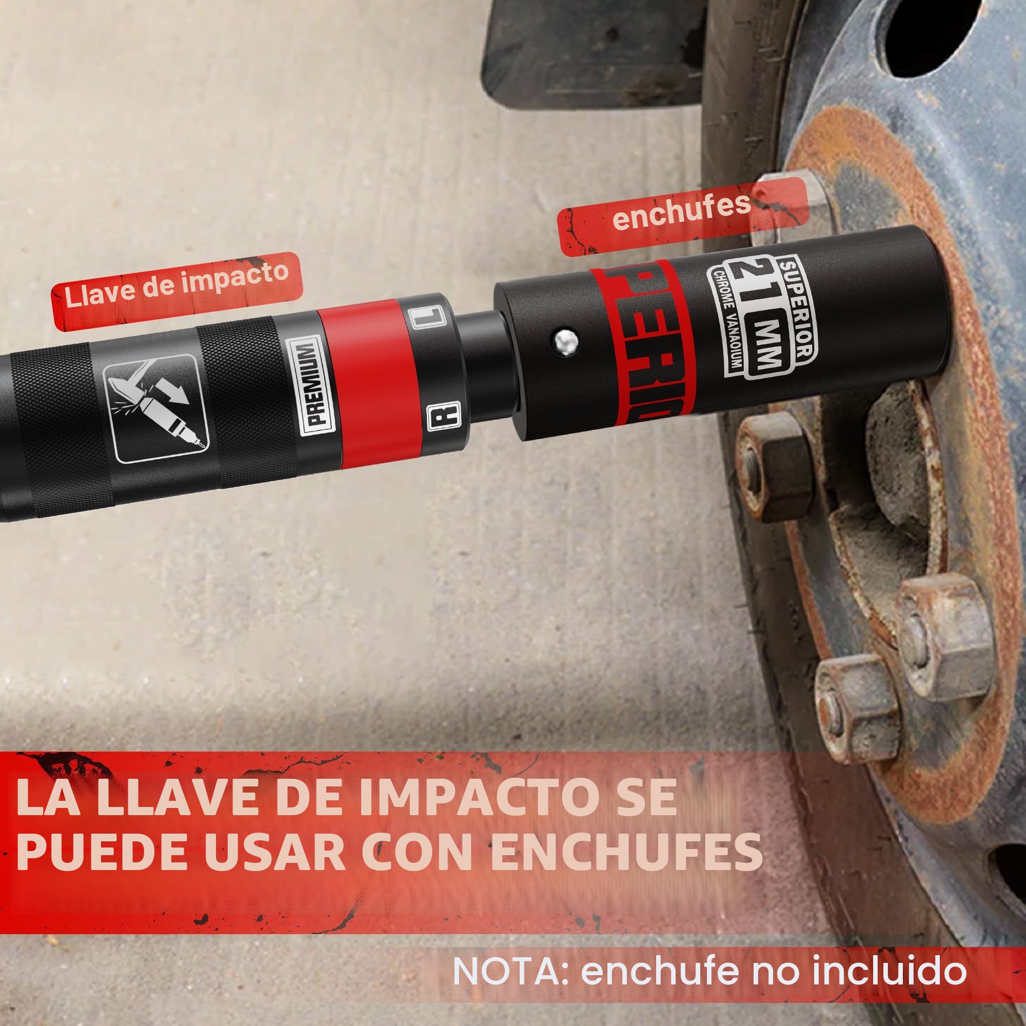 Juego de Destornilladores de Impacto Manual de 1/2 Pulgadas, Herramientas de Reparación, Juego de Desatornillador, Extracción de Tuercas y Tornillos Oxidados, 13 piezas
