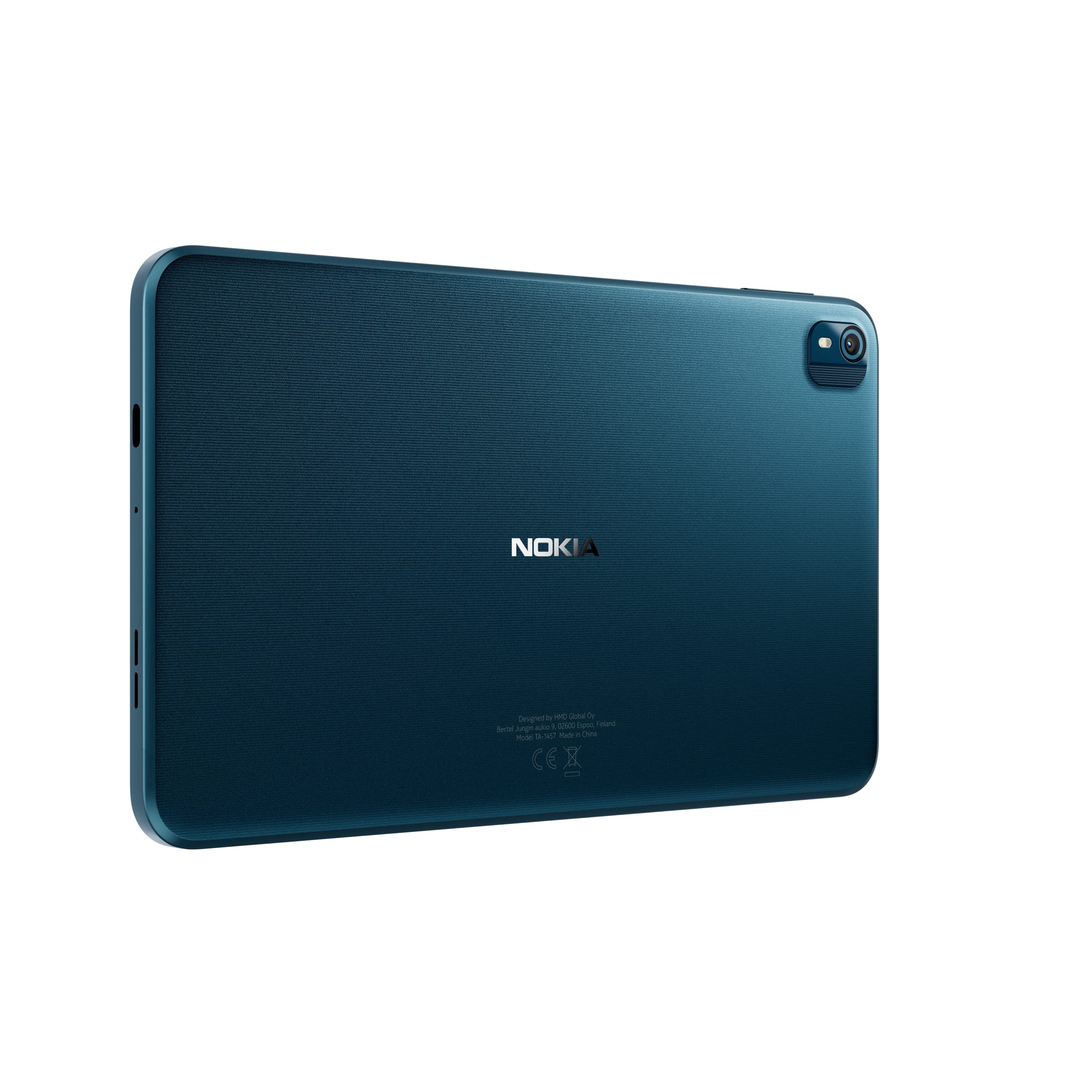 Nokia - Tablet T10 Wi-Fi, Android 12, Display da 8" 60Hz, 3GB RAM/32GB ROM, Batteria da 5250mAh, Fotocamera da 8MP, frontale da 2MP, Altoparlanti Stereo Con Riproduzione OZO, Blue [Italia]