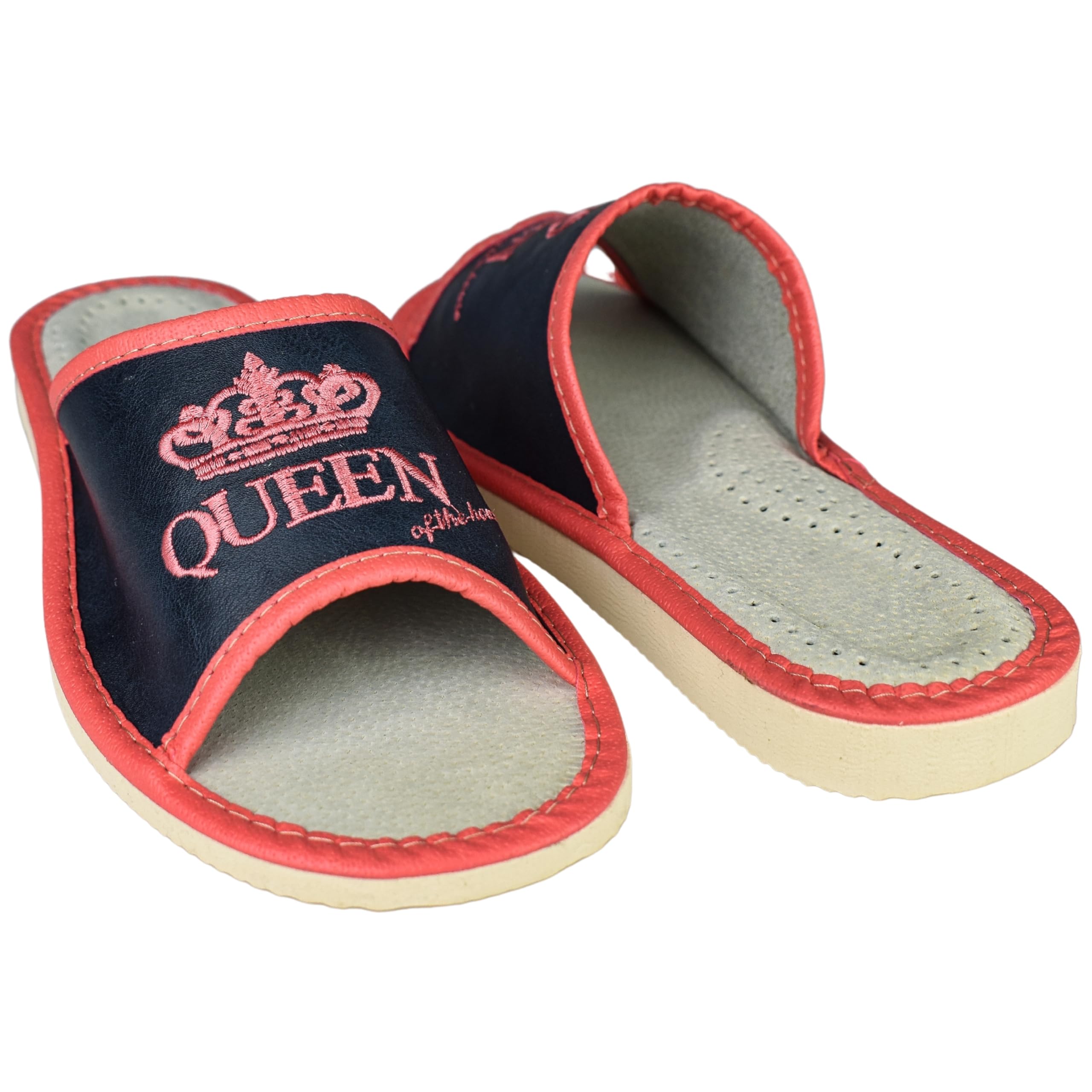 APREGGIO Kapcie damskie Light Natural 100% Skin Natural Handmade Elastyczna podeszwa Comfort Soft