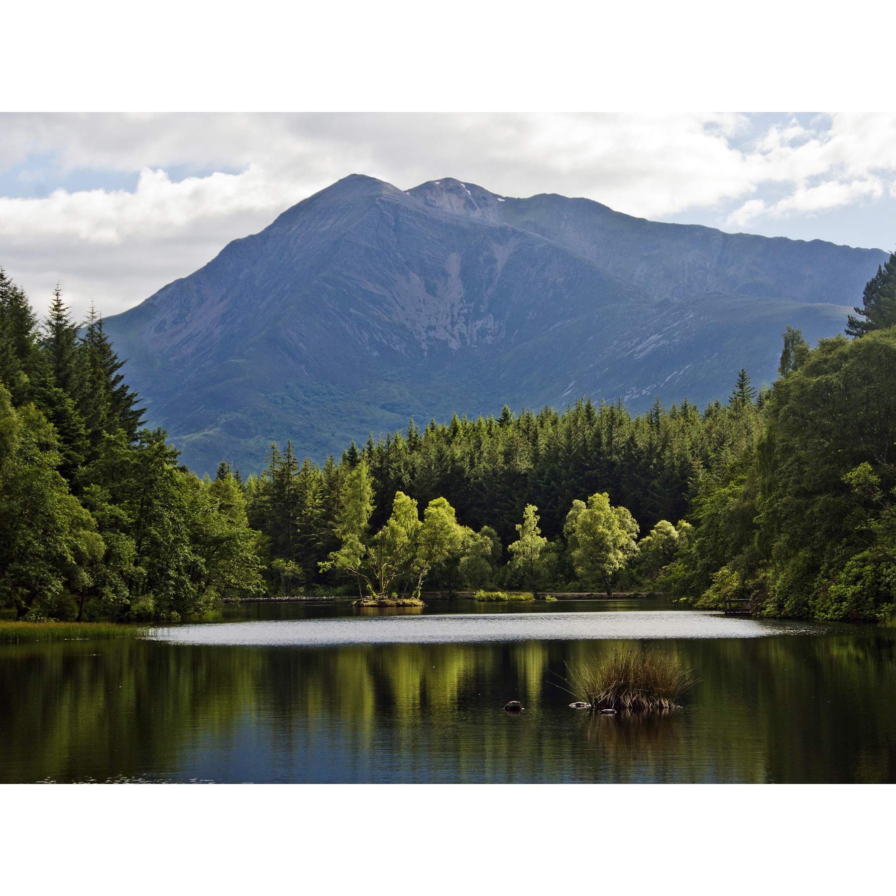 Artery8 Gillman Glencoe Lochan Highland Scotland Photo Large XL Wall Art Canvas Print