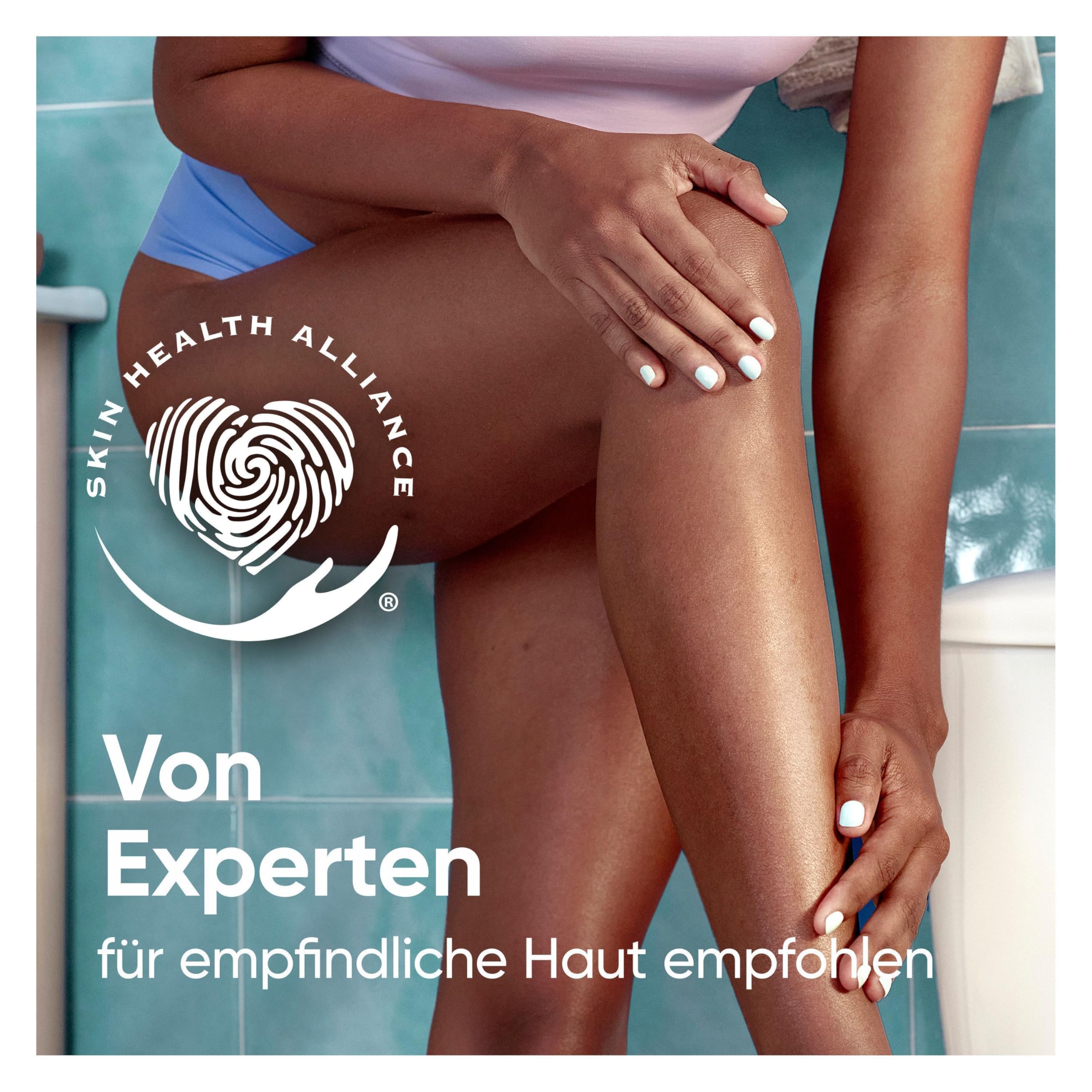 Gillette Venus Pro Comfortglide Sensitive Rasierklingen Damen, 9 Original Ersatzklingen