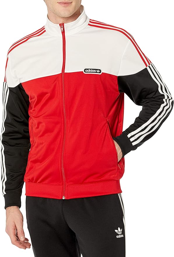 adidas Originals Split Firebird Full Zip White bei CareOfCarl.de