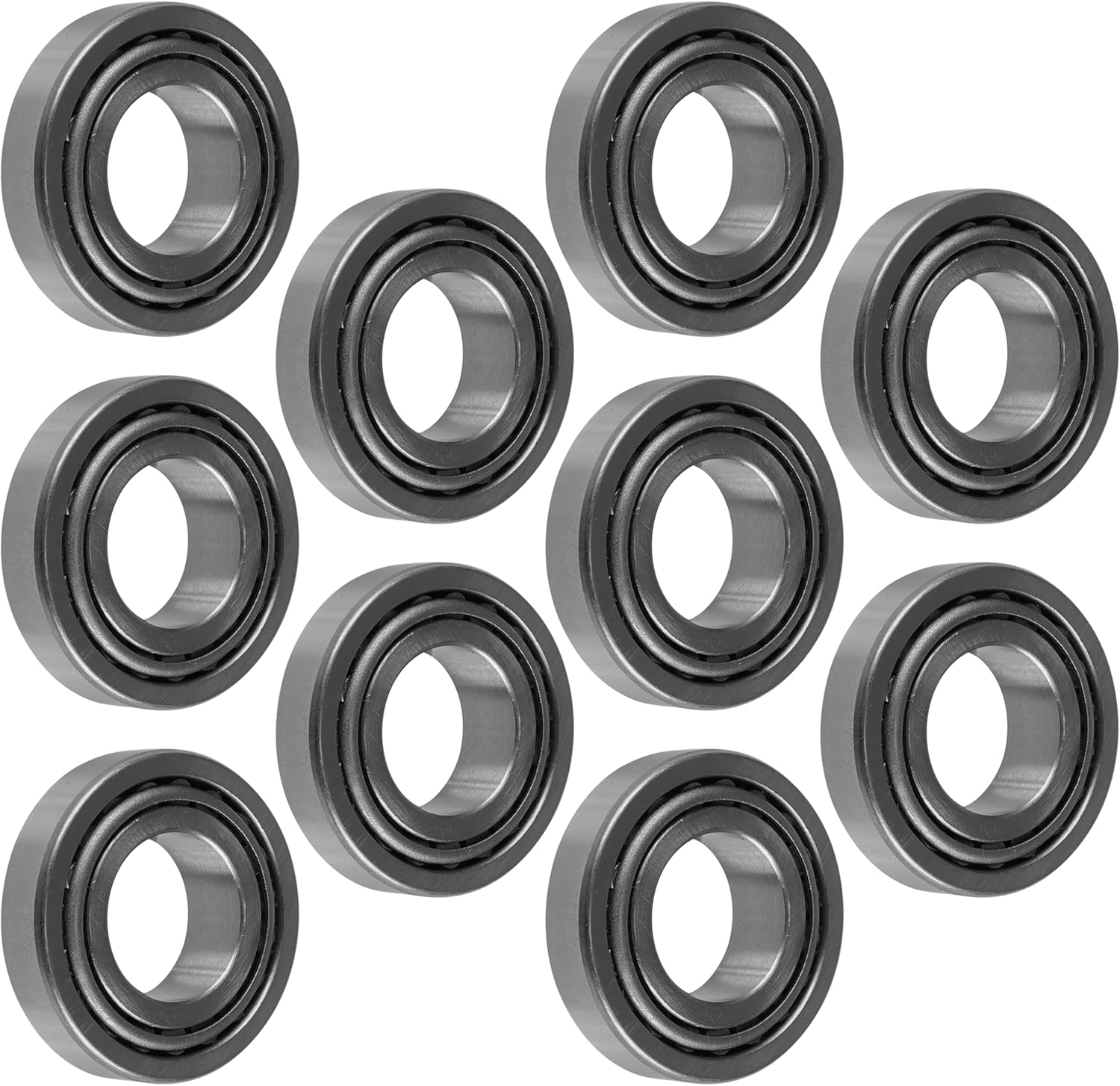 Caltric 00145555 21245800 Tapered Roller Bearings Compatible with Ariens Gravely EverRide Mowers/Qty 10