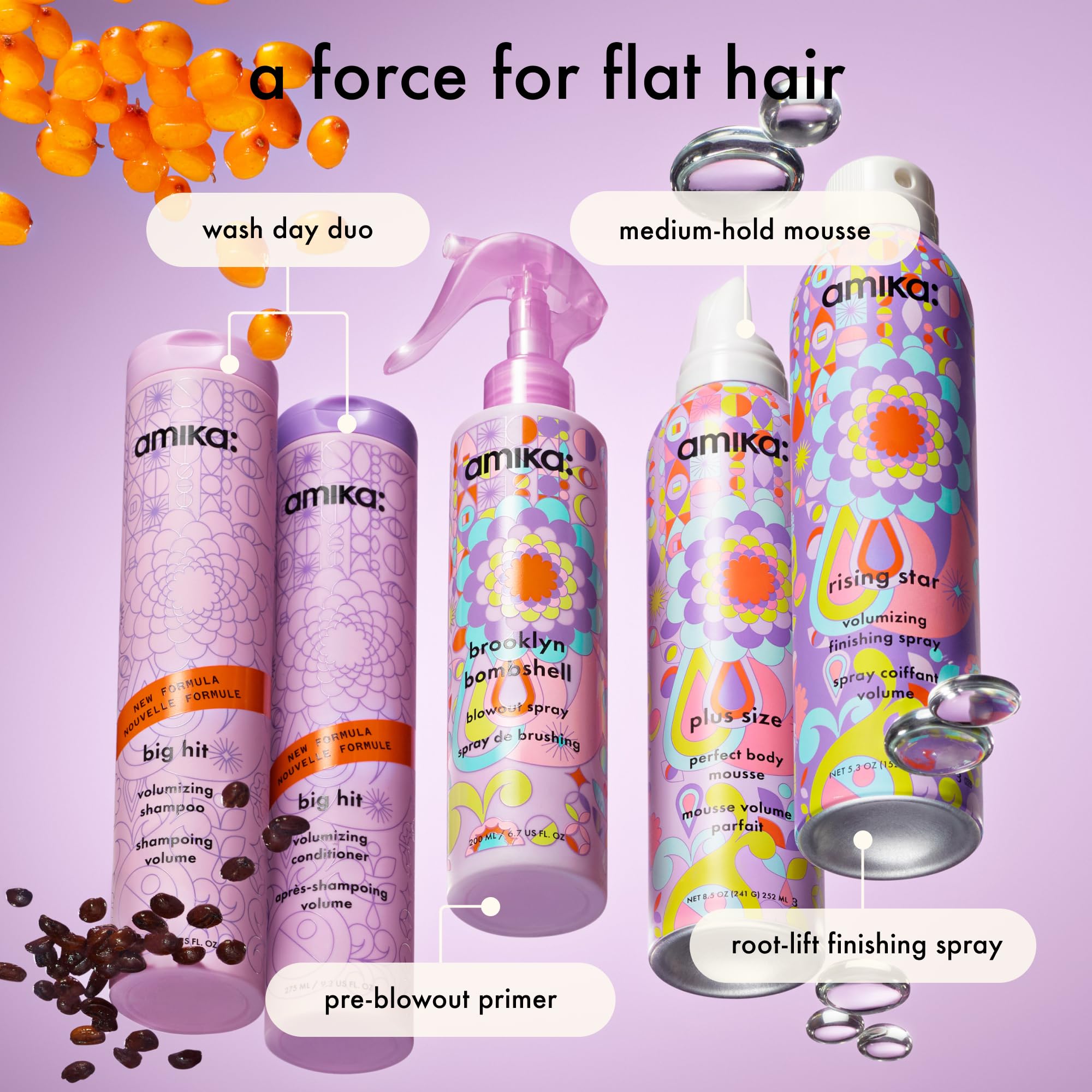 amika big hit Volumizing Shampoo