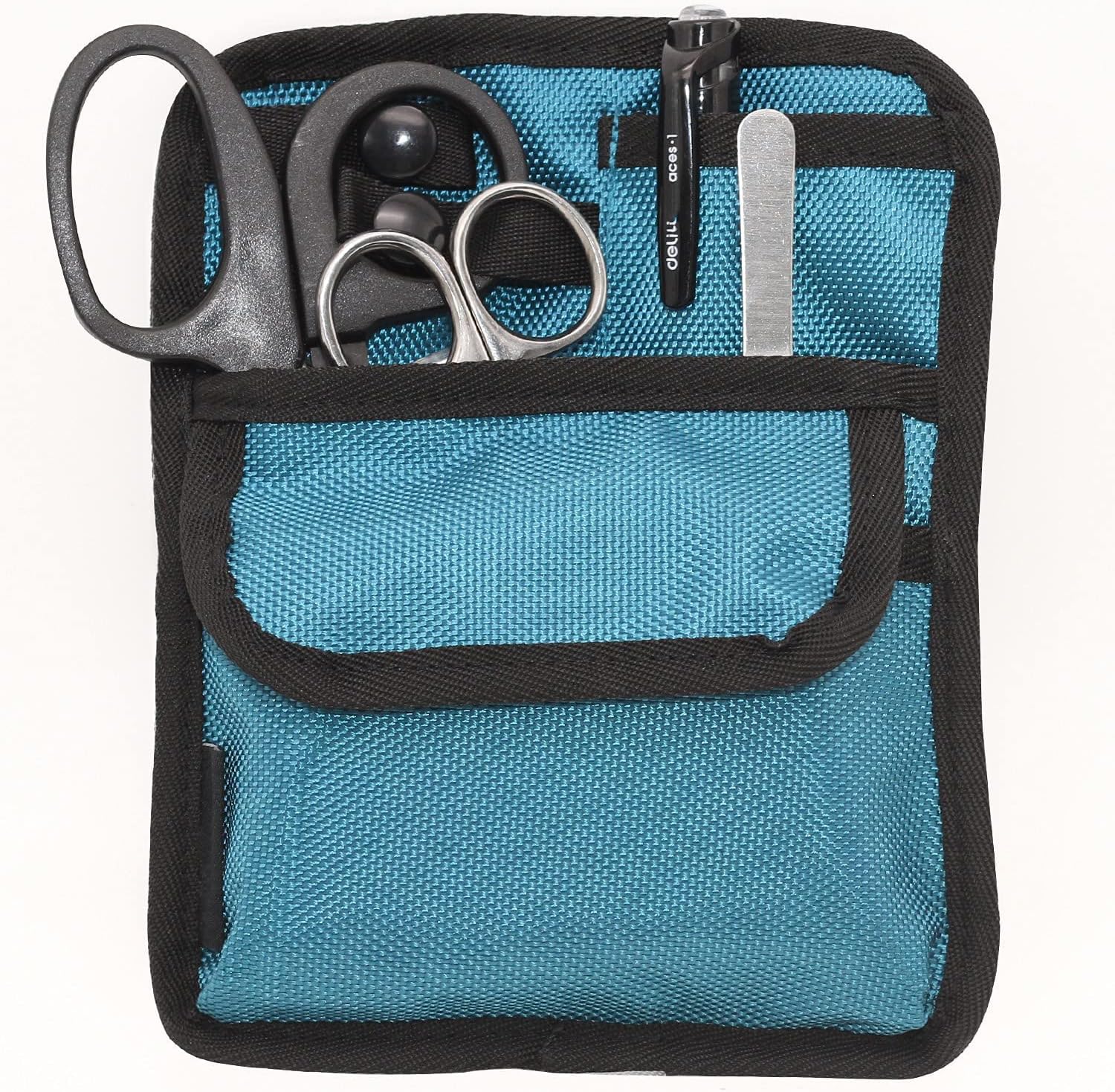 Tuhaoge Medical bag pocket nurse pocket doctor kit nurse accessory bag nurse doctor pocket pocket male doctor tool pocket (Blue-green)