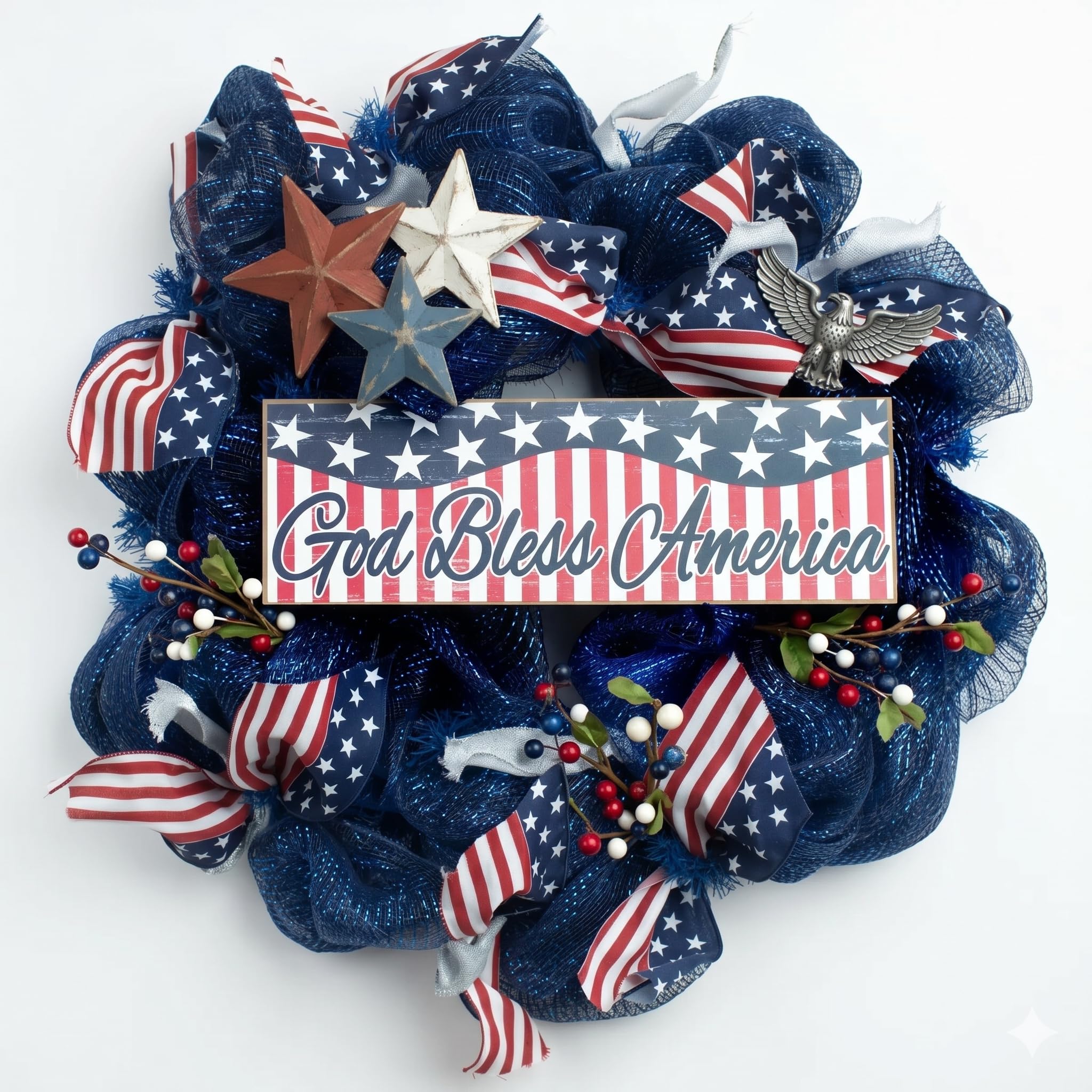 Amazon.co.jp: God Bless America ギフトサイン - 12.5インチ x 8