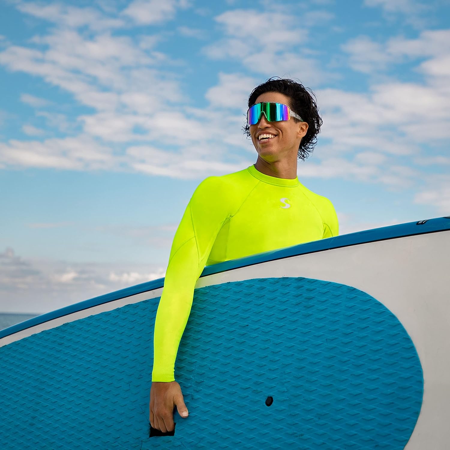 Synergy Men's Sequent Neoprene Multisport Wetsuit Long Sleeve Top