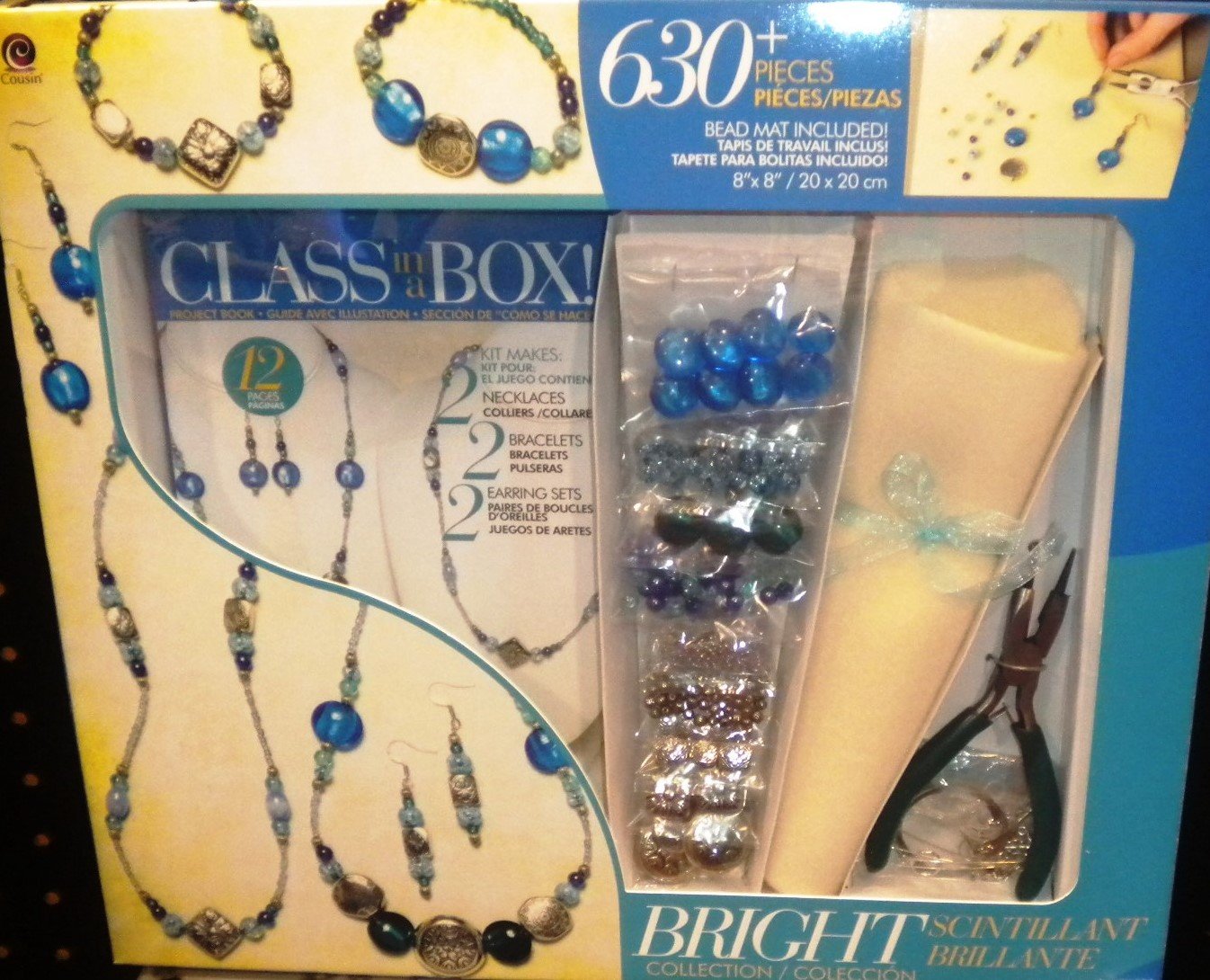 Jewelry Basics Class in A Box Kit, Bright Glass