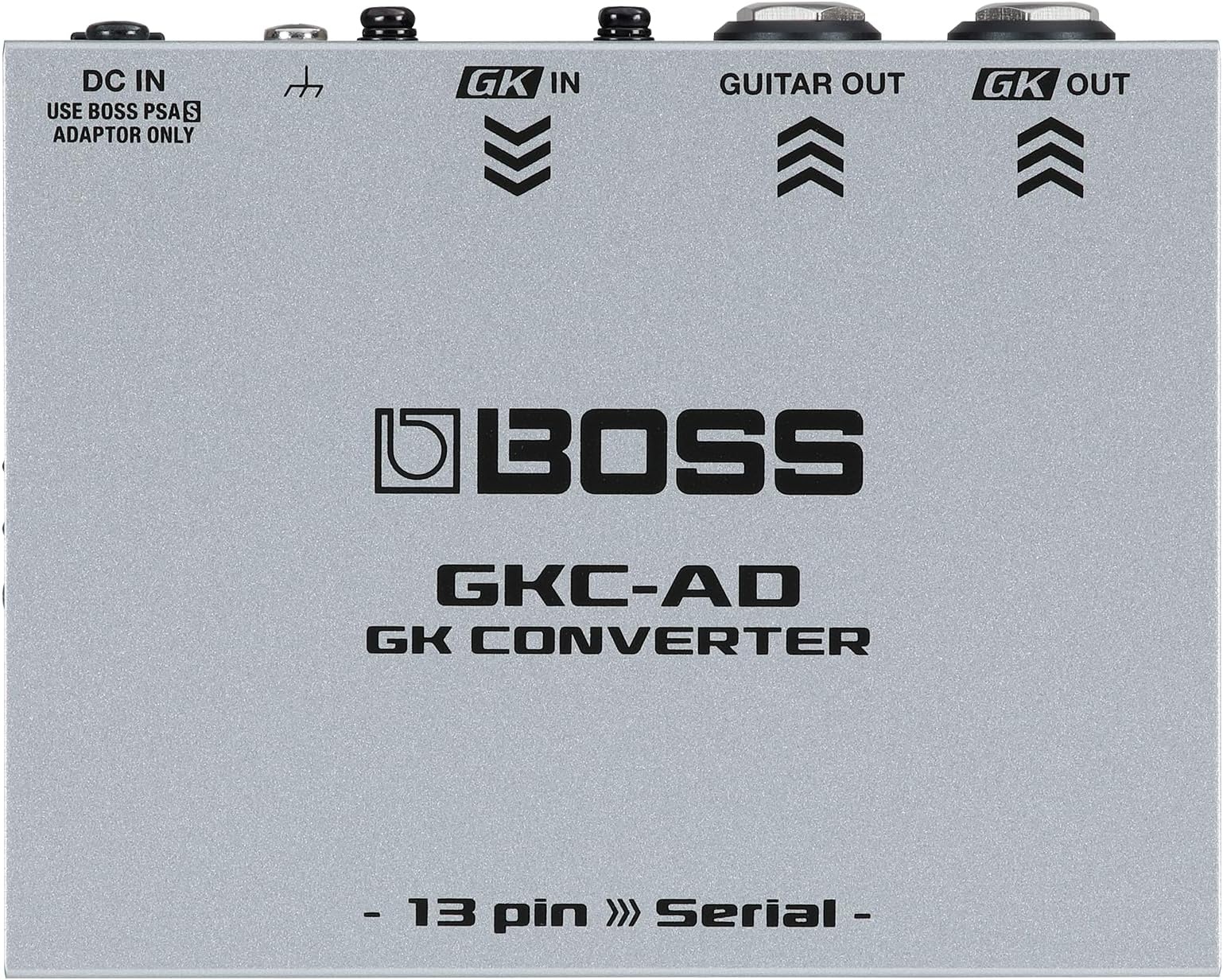 GKC-AD GK Converter | Drive the Next-Generation Serial GK Interface from a Roland GK-3 or GK-3B Divided Pickup | 13-Pin GK Input to Serial GK Output | Compact & Rugged Metal Design