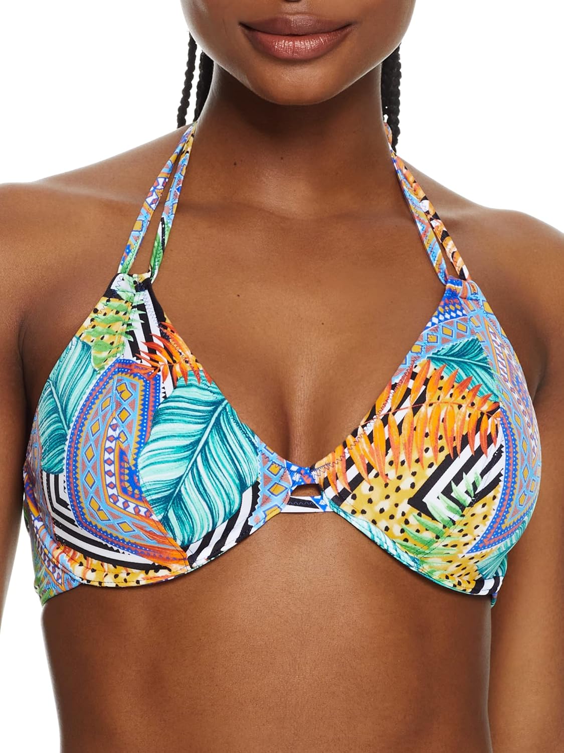 Freya レディース スタンダード Cala Palma Uw ホルタービキニトップ