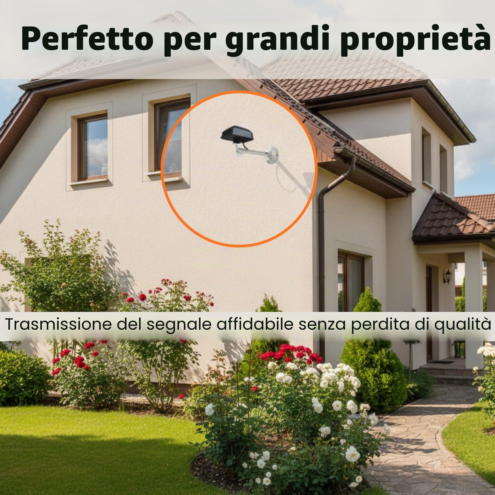 TRONICXL Cavo di prolunga per antenna Segway Navimow, 10 m, accessorio per robot tosaerba, i105E, i108E, H500E-VF, H800E-VF, H1500E-VF, H3000E-VF, cavo di prolunga RTK