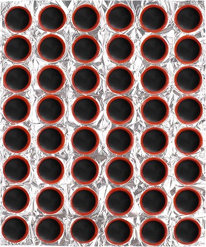 Kit de parches de reparación de neumáticos de bicicleta: Kit de reparación de parches de goma para tubo interior de neumáticos, reparación rápida de