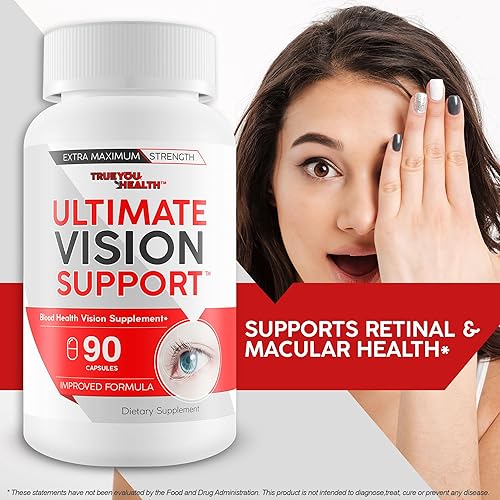 Miniatura 5 de Ultimate Vision Support - Nuestro mejor suplemento de fórmula mejorada para la vista, suplementos de vitamina A de luteína y zeaxantina, suplemento