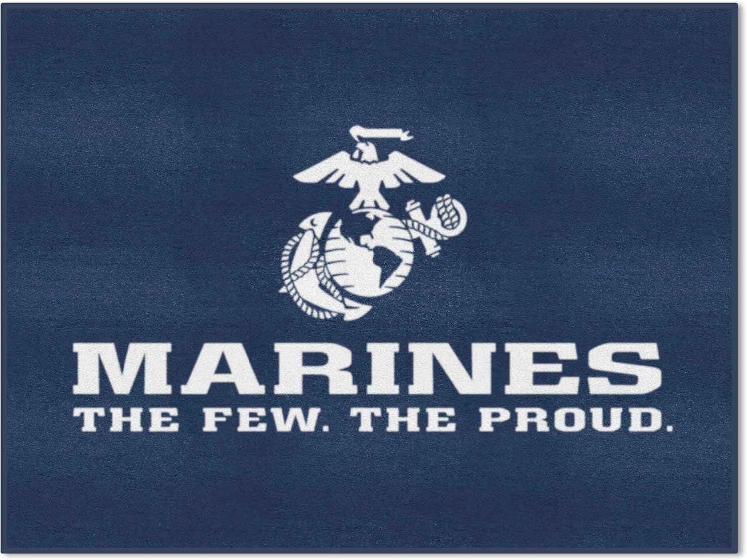 FANMATS 6683 U.S. Marines 44in. Round Rug - Home Decor