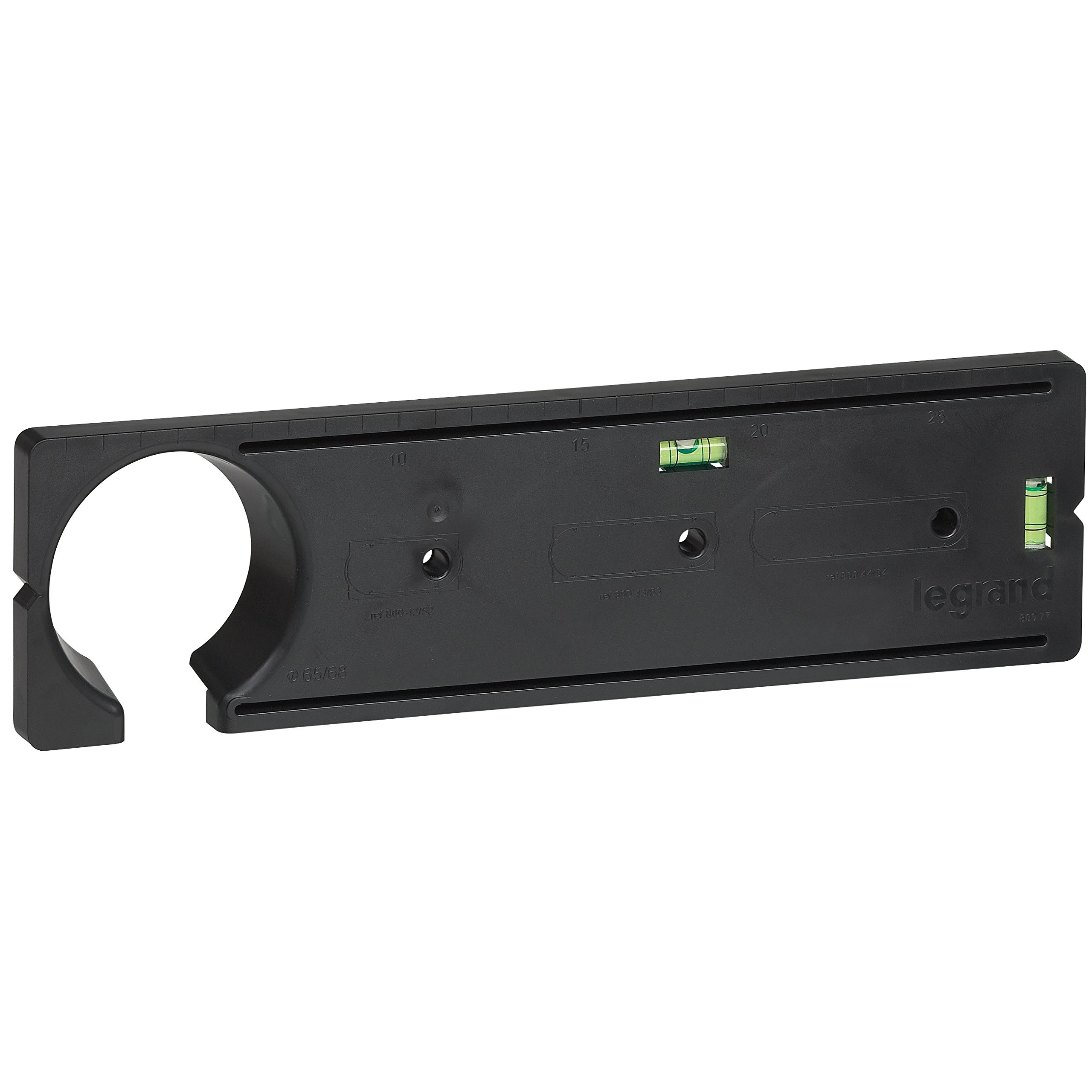 Legrand LEG90540 Template for Partition Plaster or Masonry Black