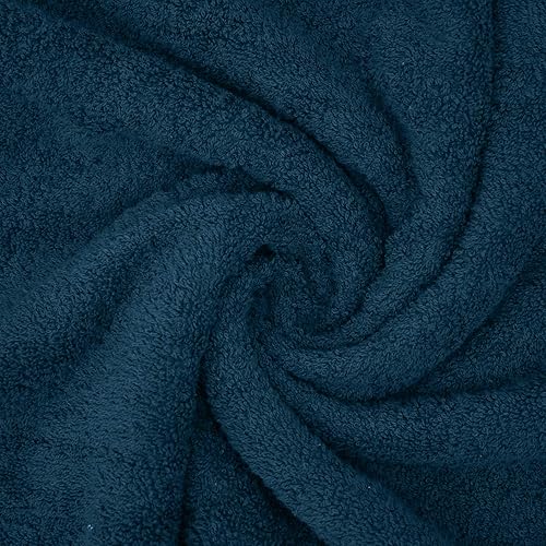 Miniatura 7 de DAN RIVER Paquete de 2 toallas de baño de 35 x 70 pulgadas, toallas grandes de baño extra grandes, toallas absorbentes de secado rápido, color ópalo