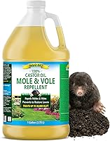 Vista 9 de Repelente de mole, 100 % aceite de castor, 32 onzas, concentrado