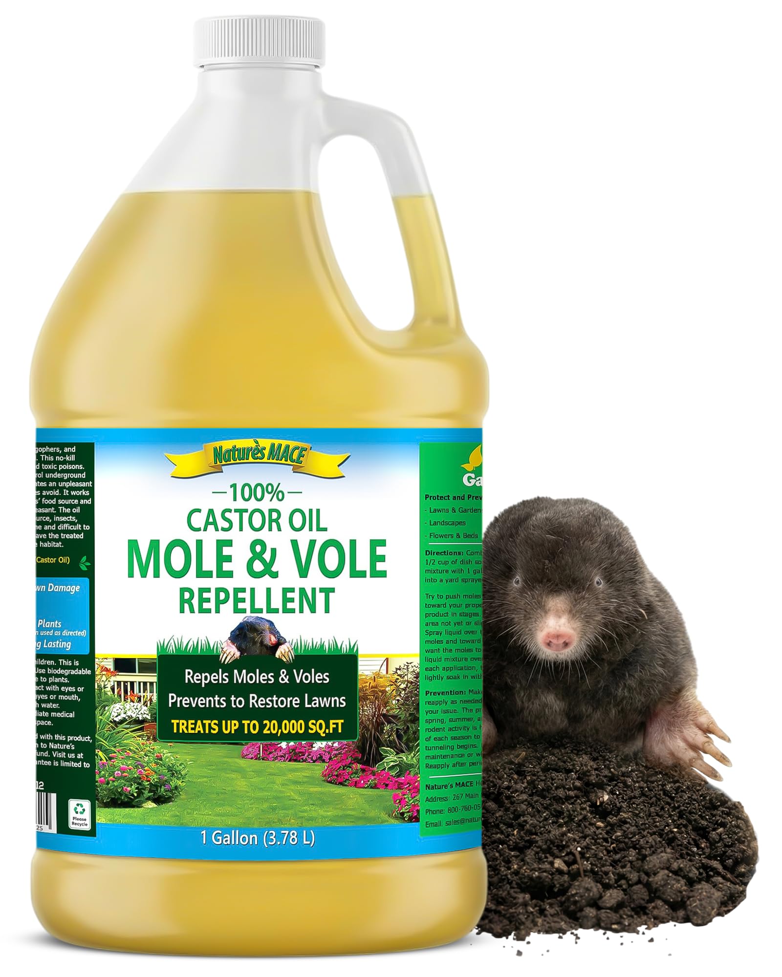 Nature's MACE Mole and Vole Mace