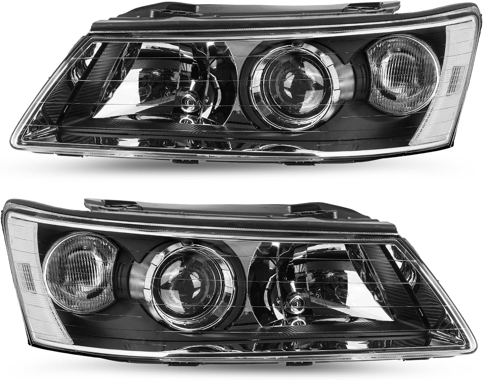 Amazon.com: Garage-Pro Driver and Passenger Side Headlight for Hyundai ...