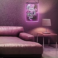 Vista 27 de ADVPRO Chinese Dragon Room Display Dual Color LED Neon Sign Green & Red 16" x 24" st6s46-i3225-gr