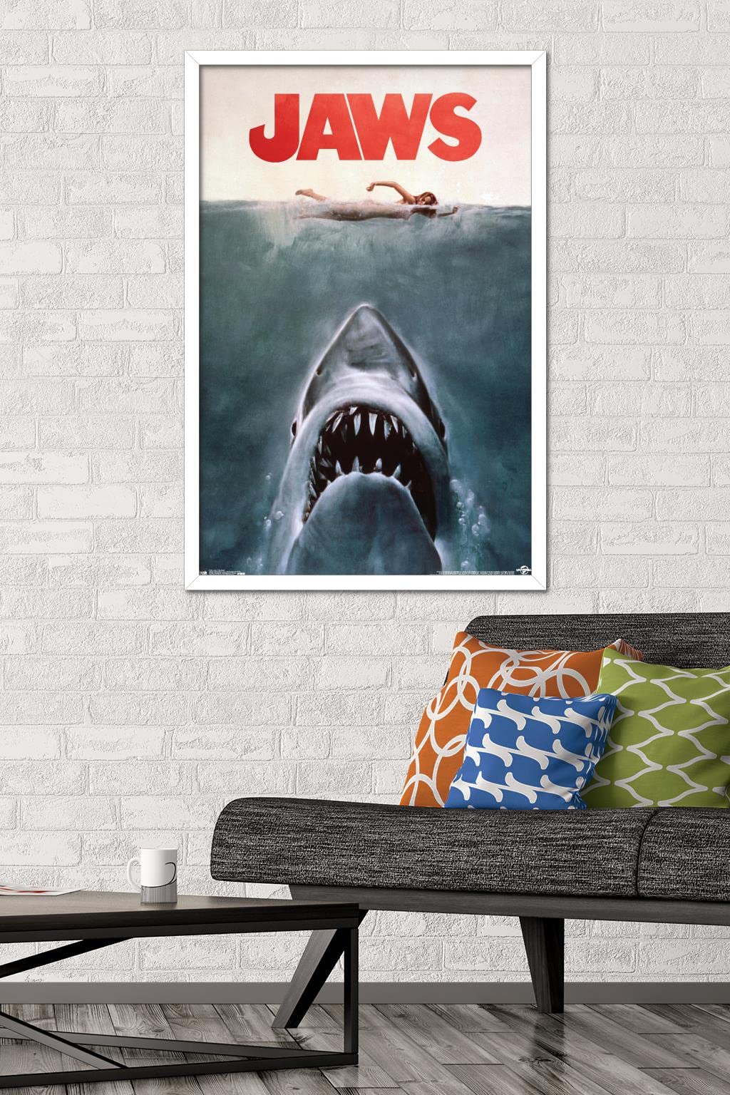Amazon.com: Trends International Jaws - One Sheet Wall Poster
