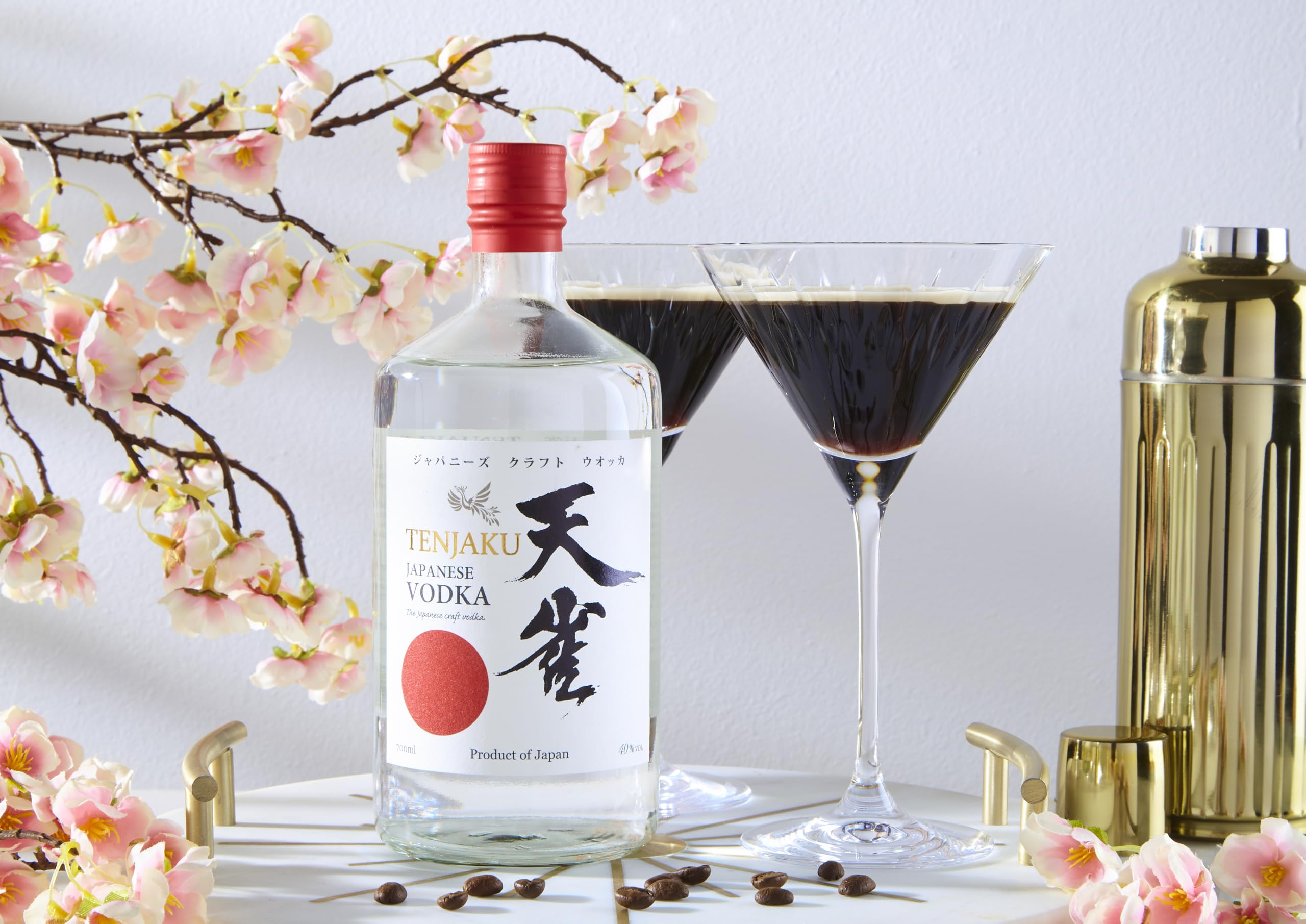 Tenjaku Vodka 700ML, 40% ABV, Japanese Vodka distilled from Rice